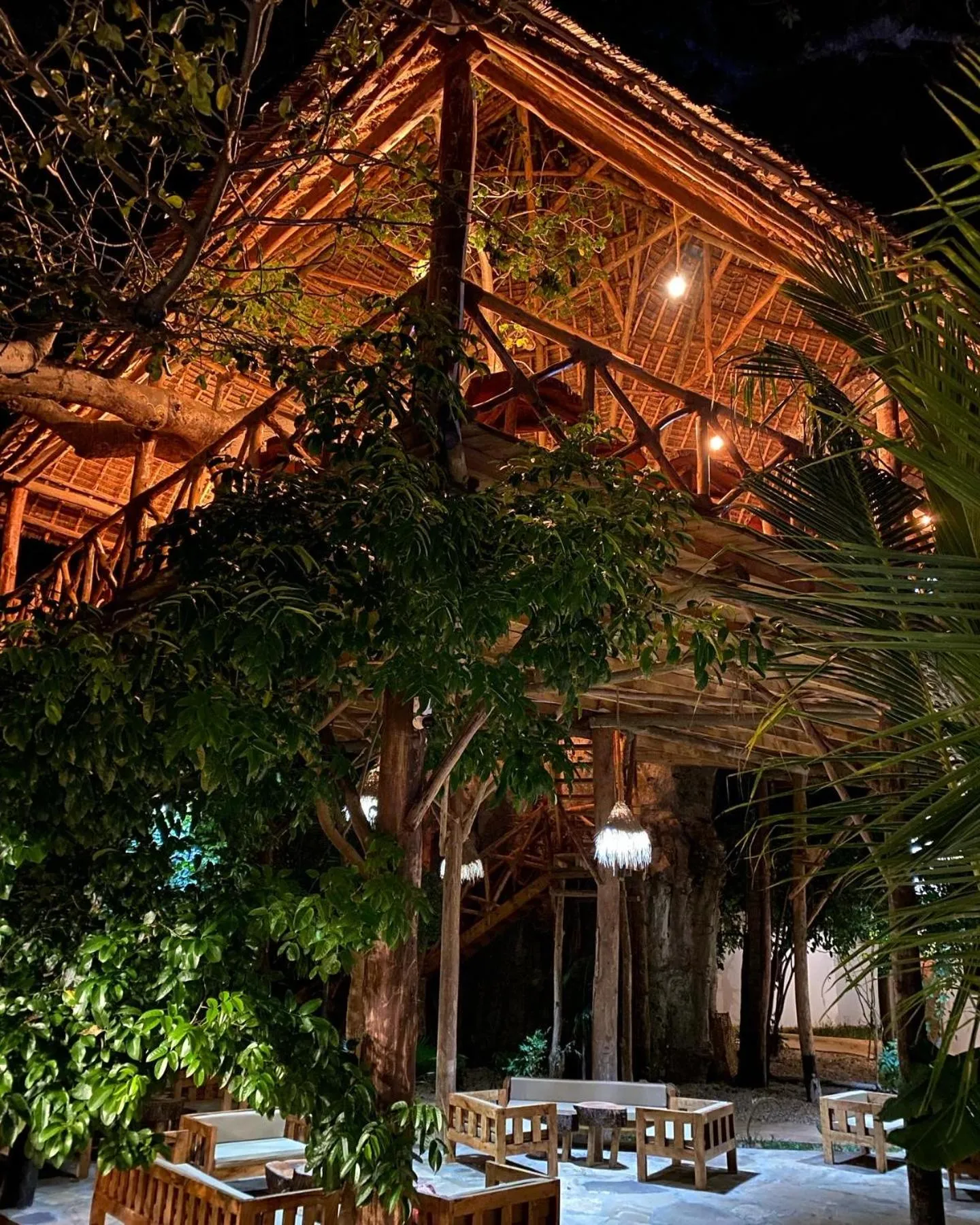 Patio in Baobab Africa Lodge Zanzibar