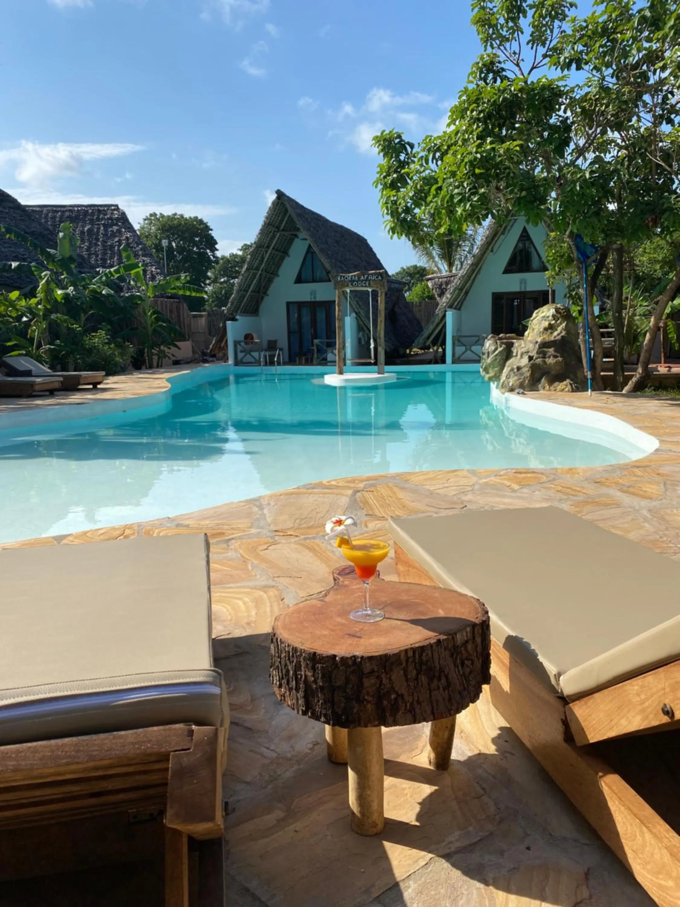 Day in Baobab Africa Lodge Zanzibar