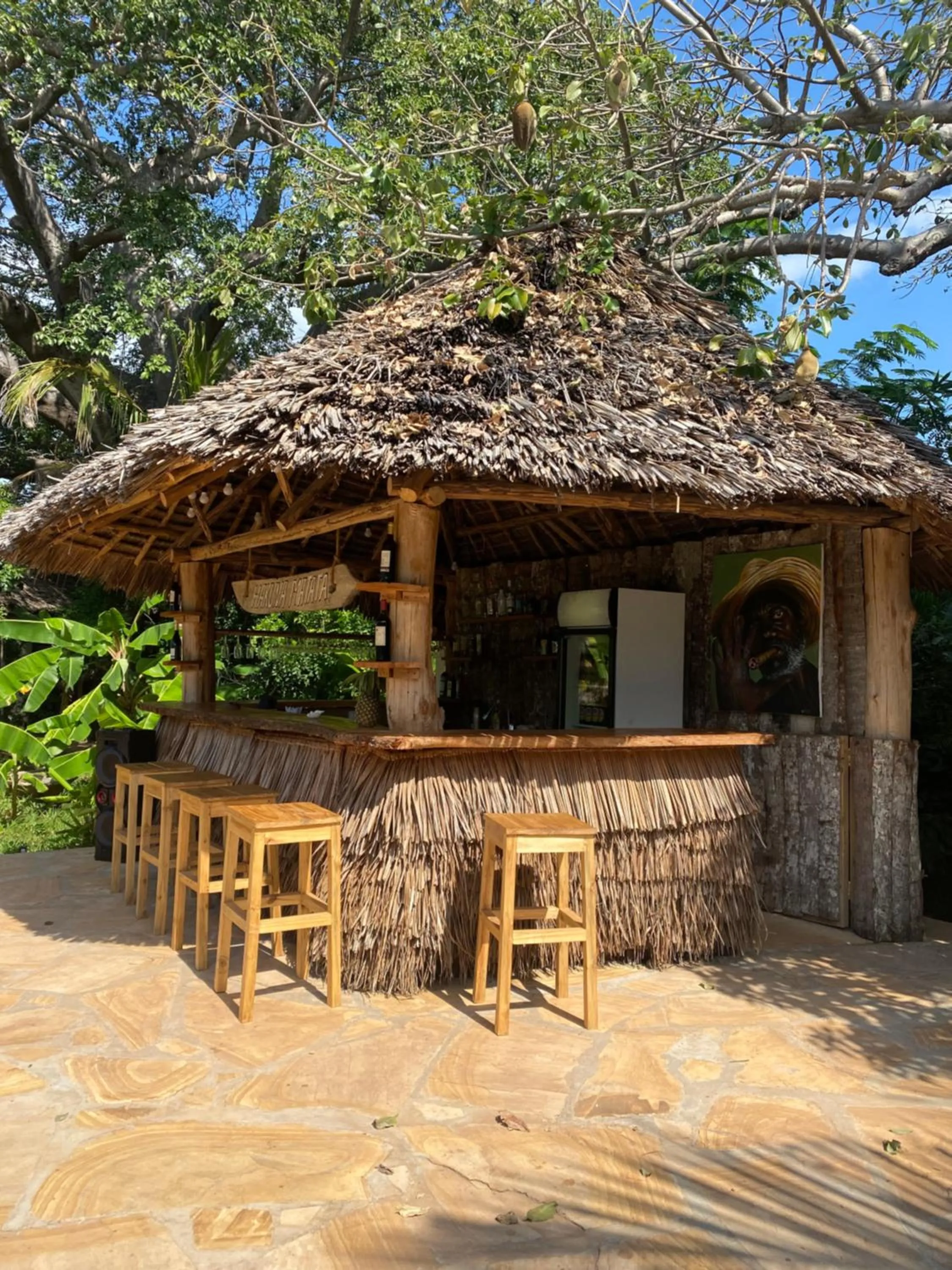 Lounge or bar in Baobab Africa Lodge Zanzibar