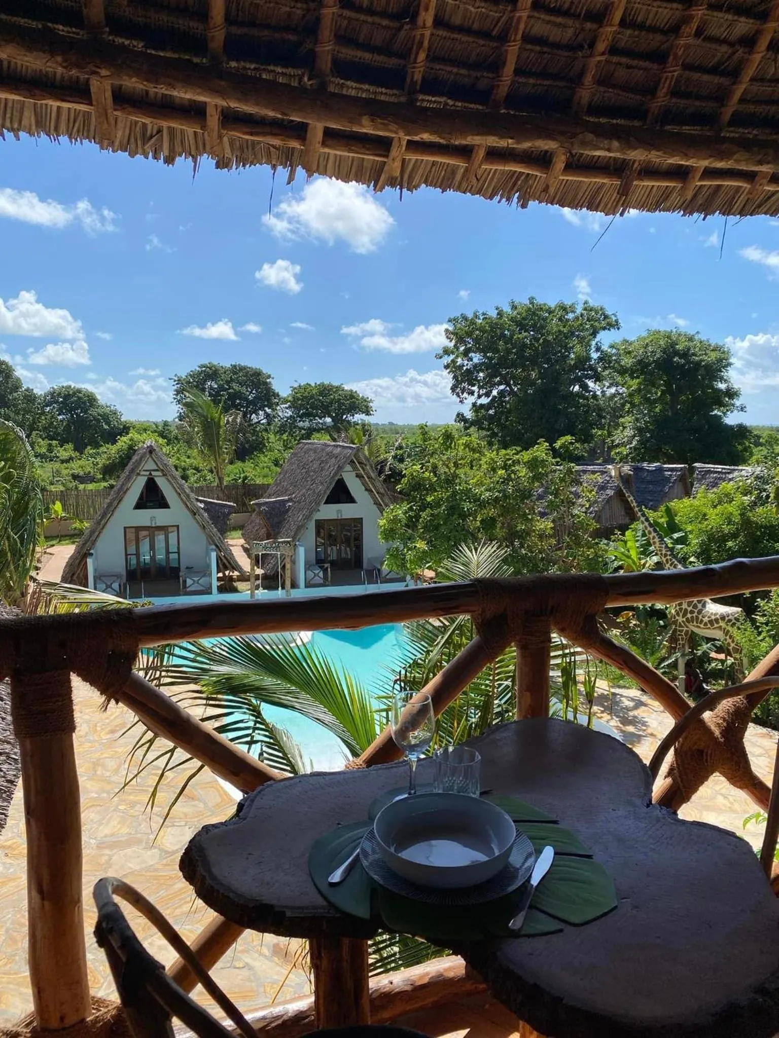 Restaurant/places to eat in Baobab Africa Lodge Zanzibar