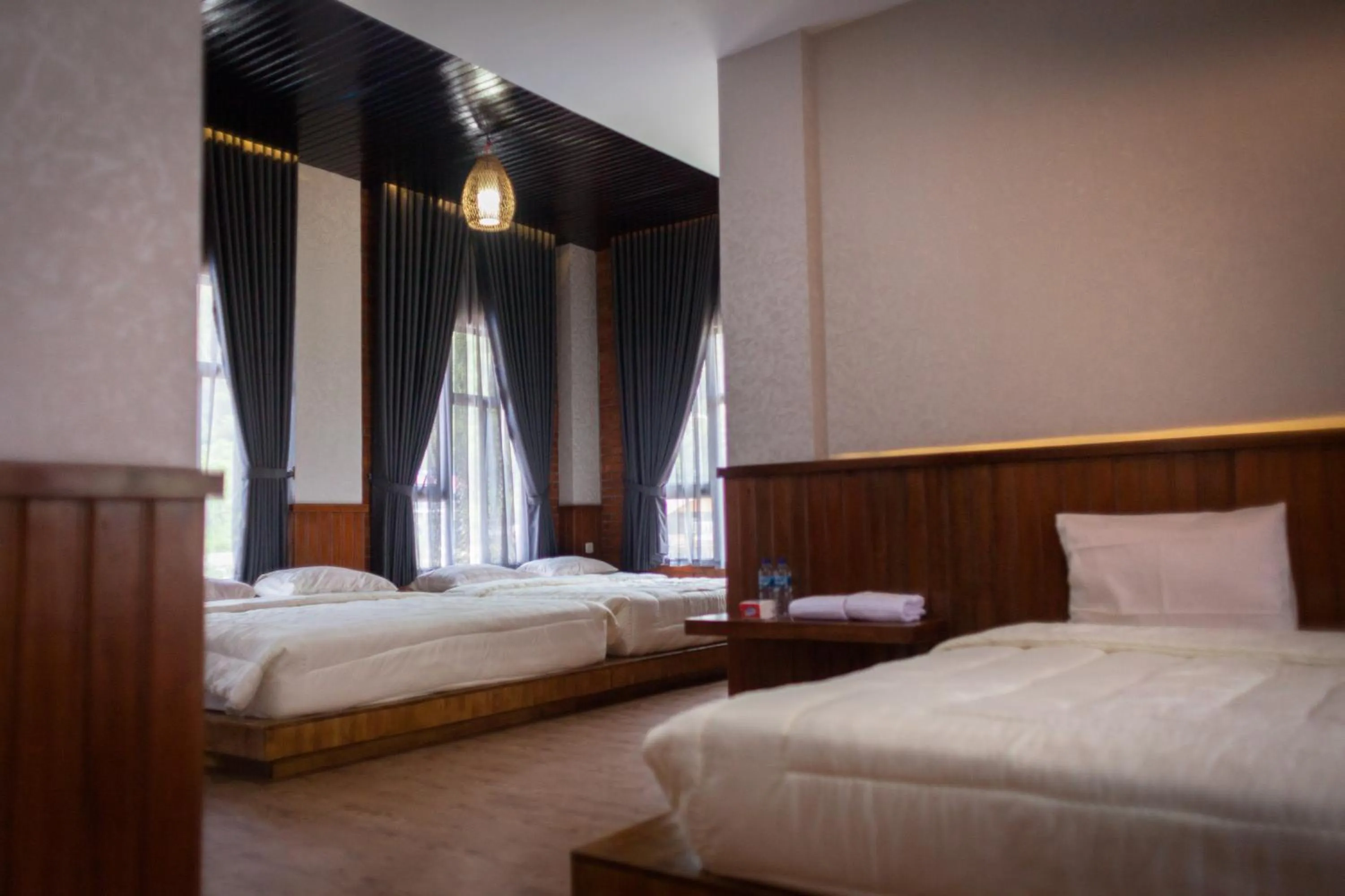 Bed in Pariban Hotel