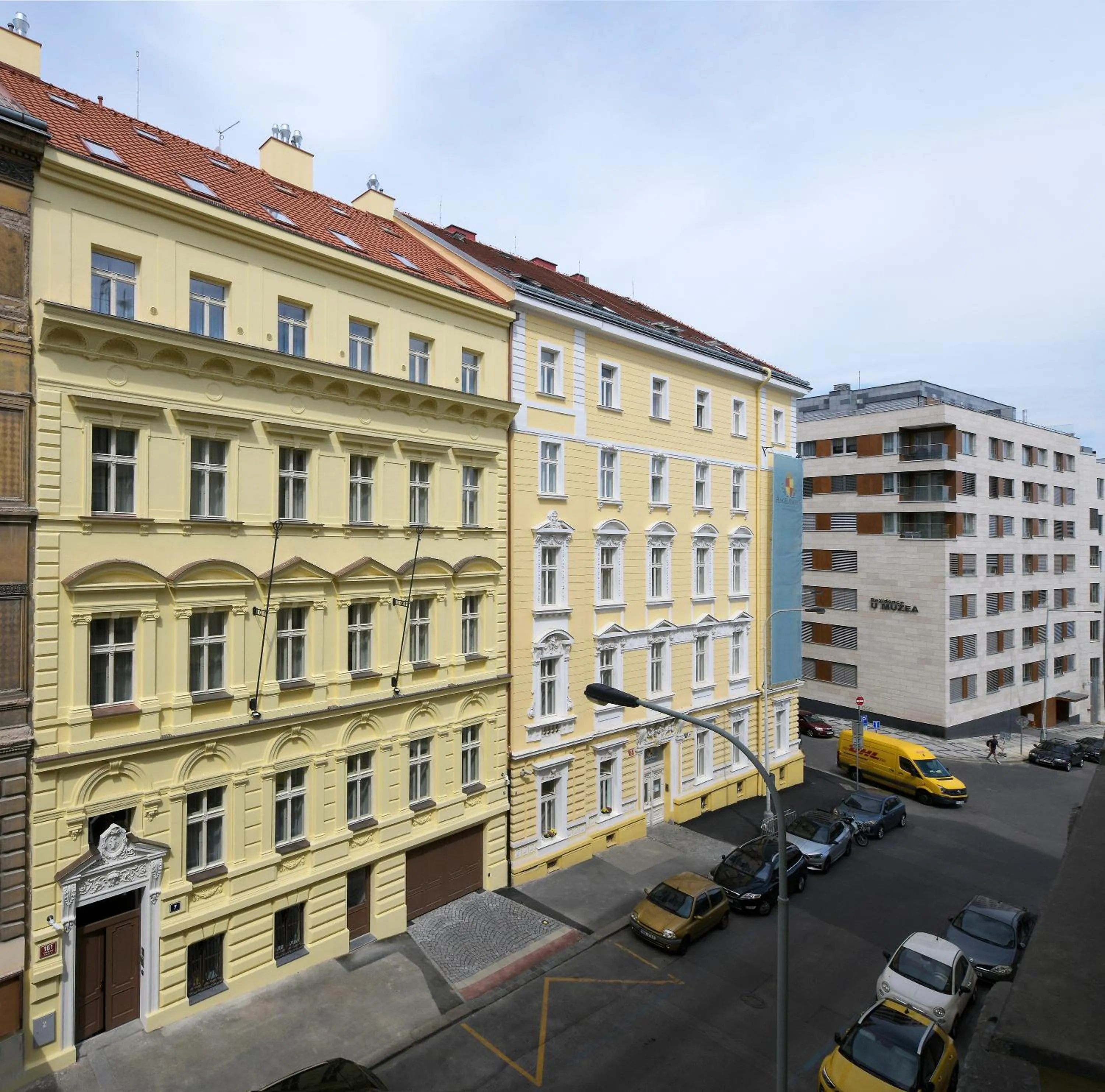 Property building in DownTown Suites Rubesova