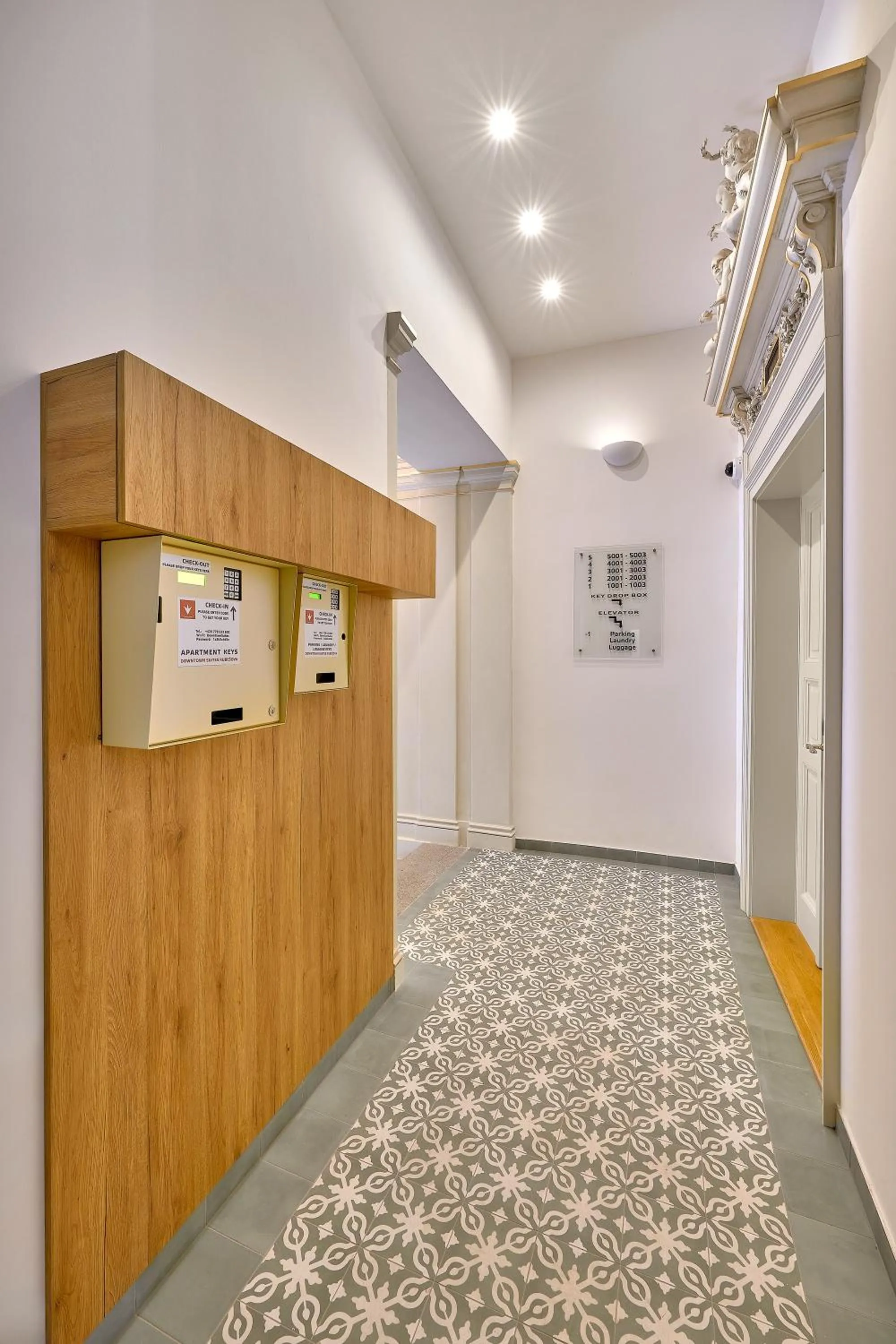 Property building in DownTown Suites Rubesova