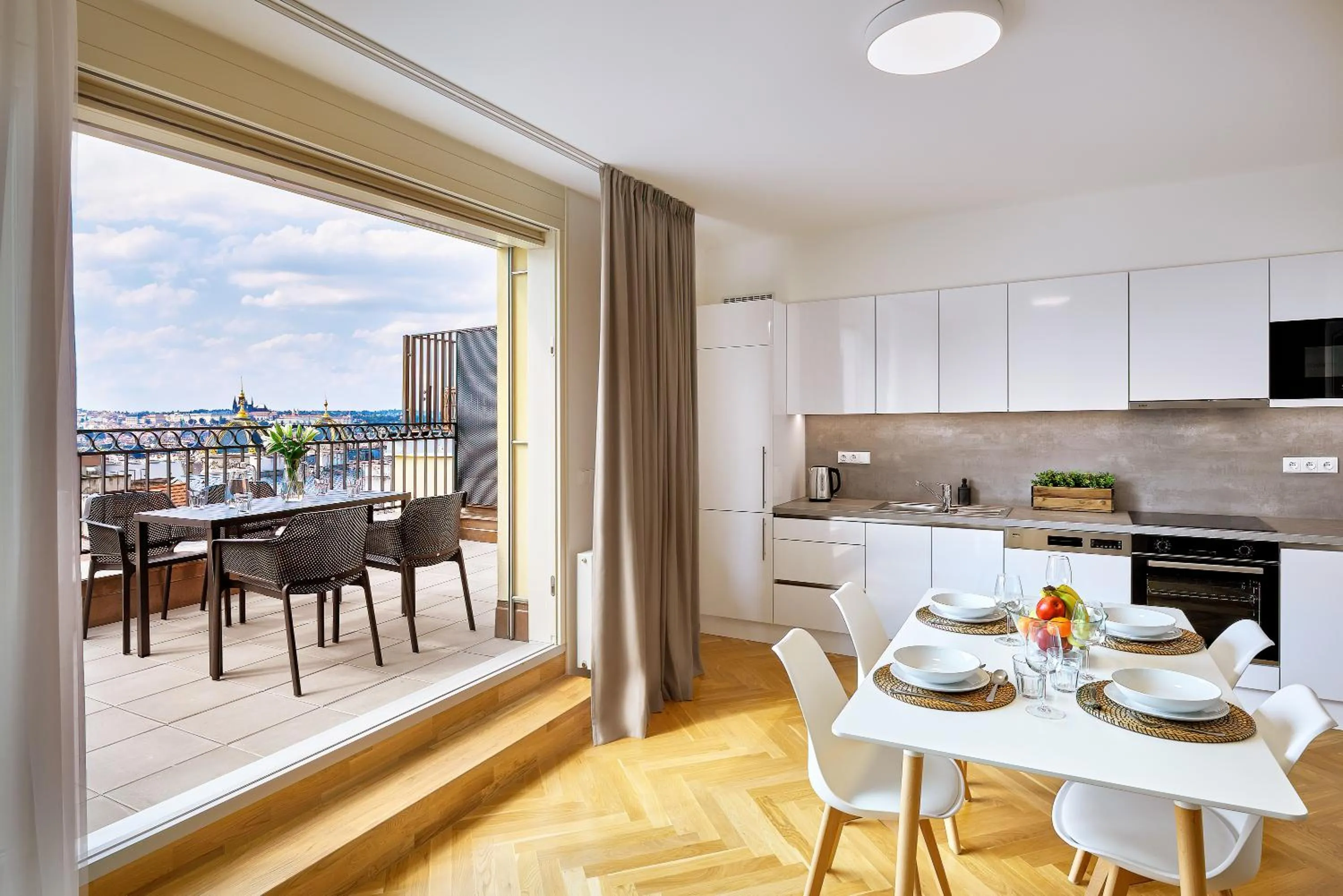 View (from property/room) in DownTown Suites Rubesova