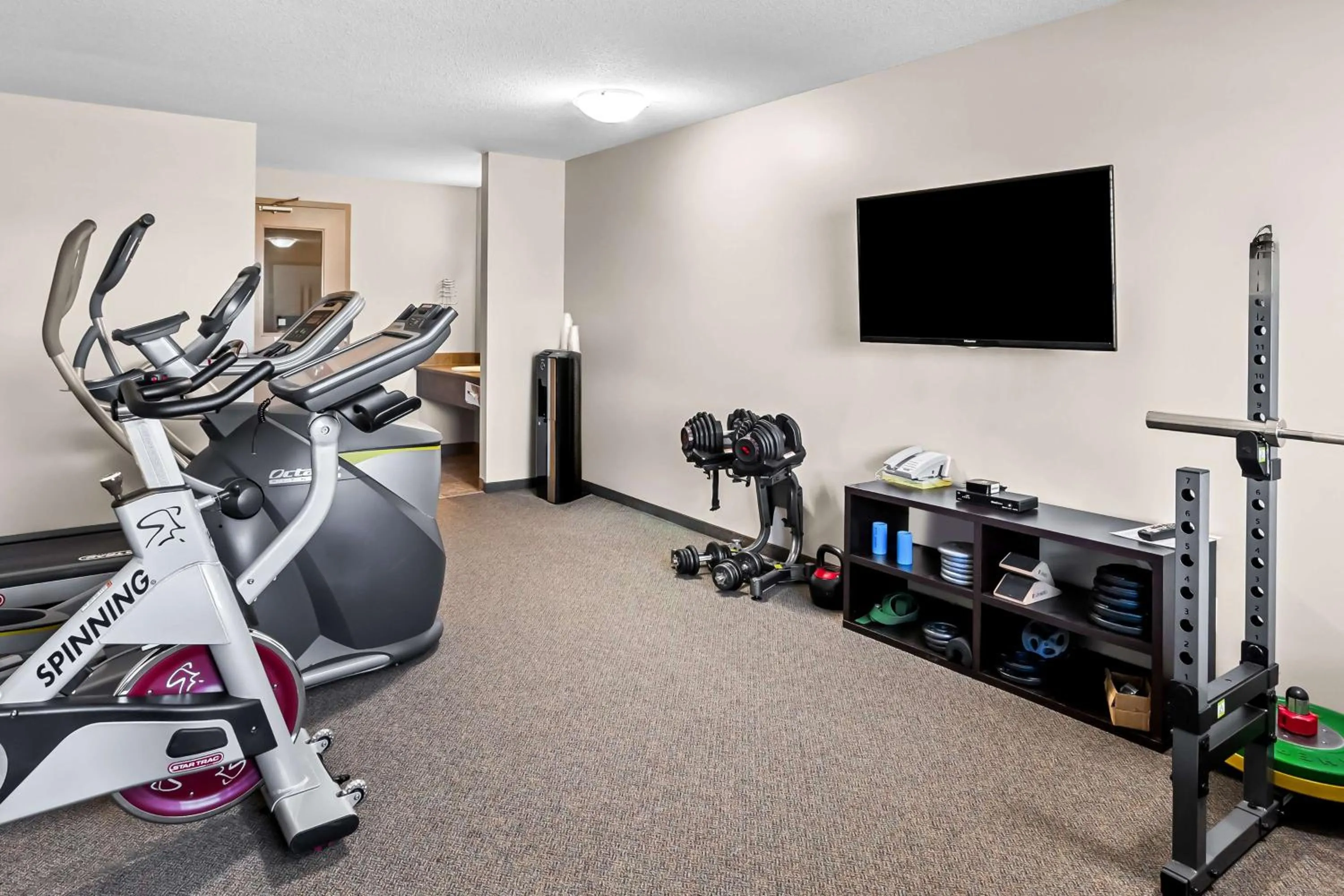 Fitness centre/facilities in SureStay Hotel by Best Western Bassano