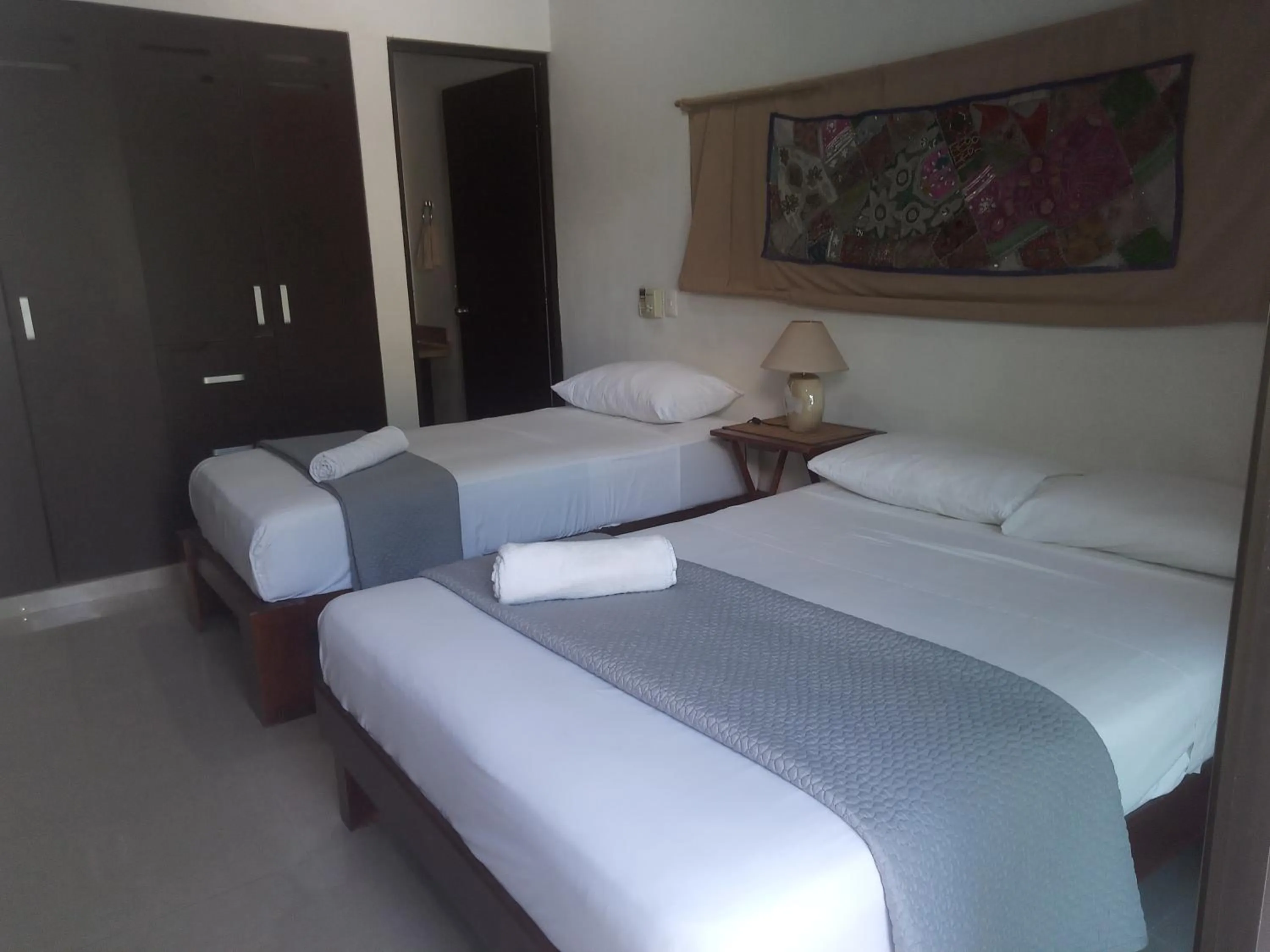 Bed in Villas Akalan