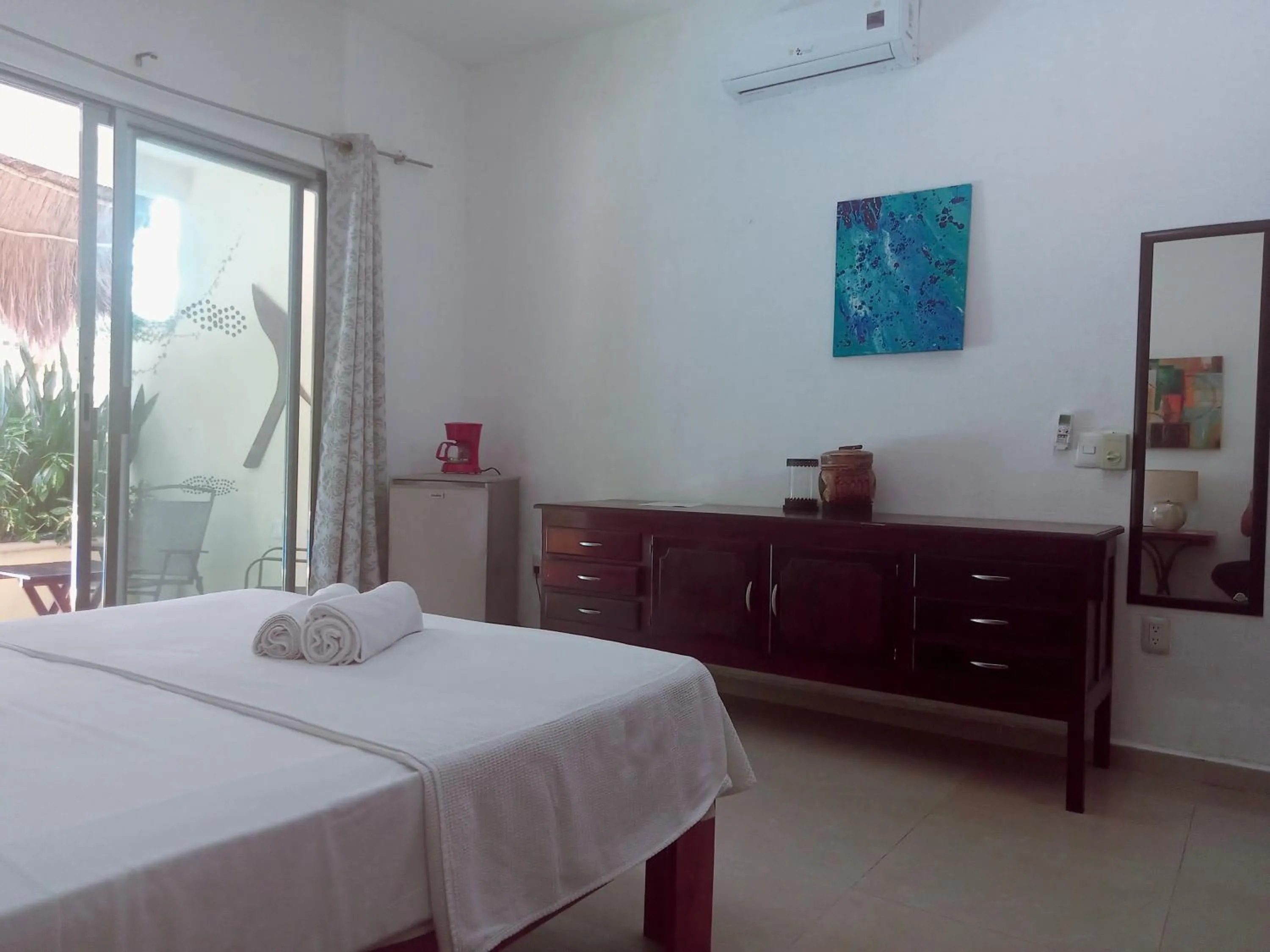 Bed in Villas Akalan