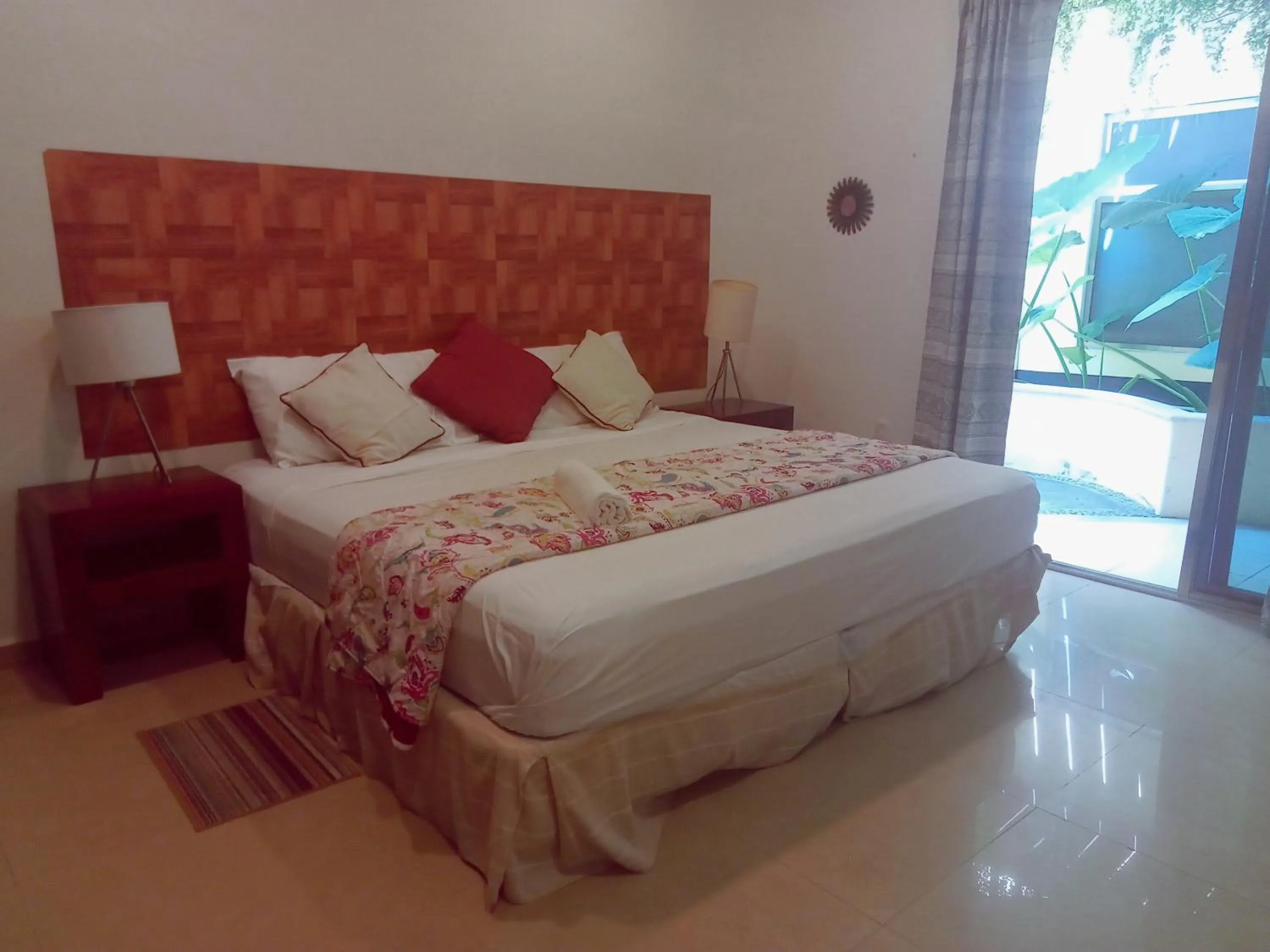Bed in Villas Akalan