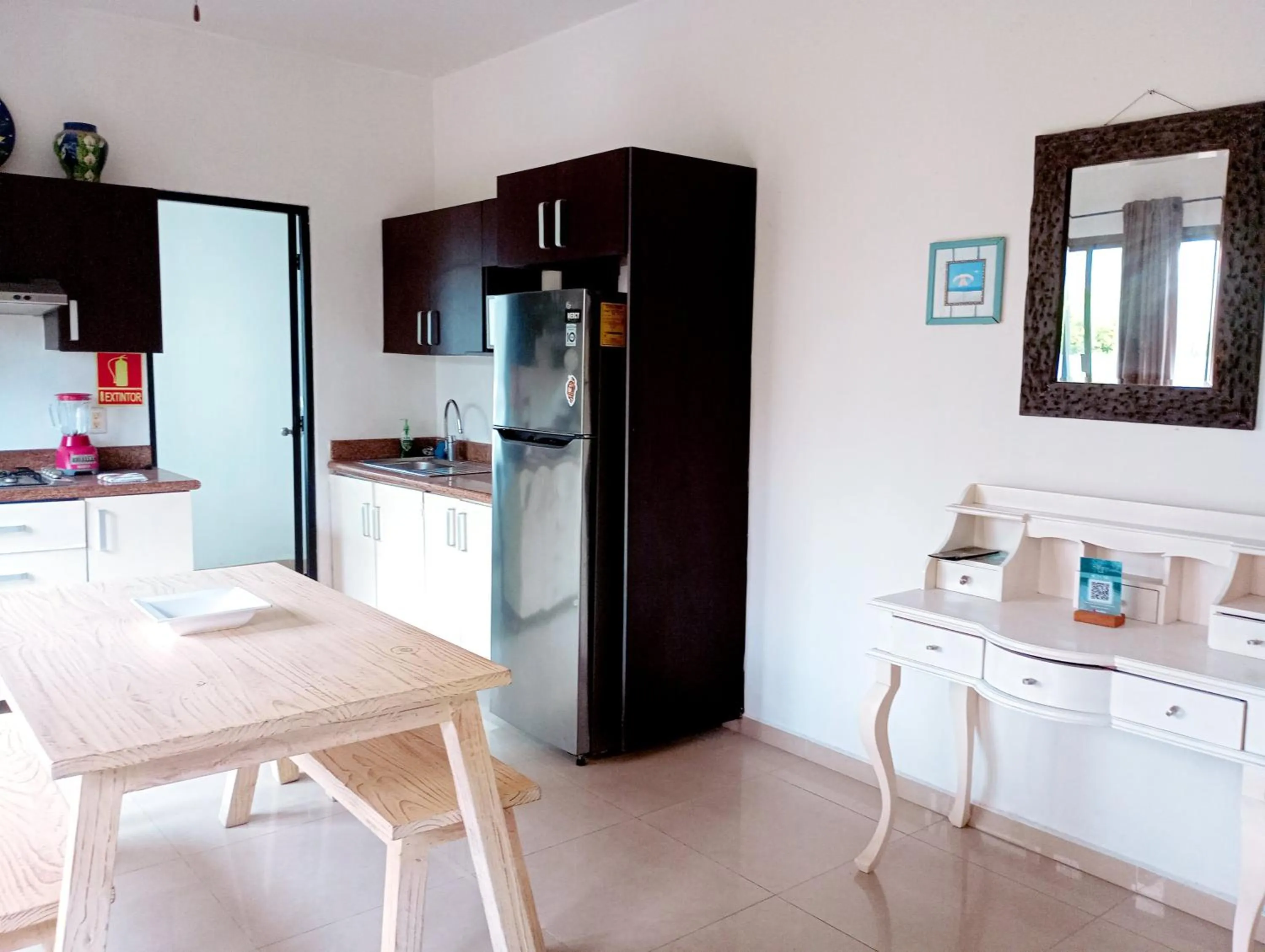 Dining area in Villas Akalan