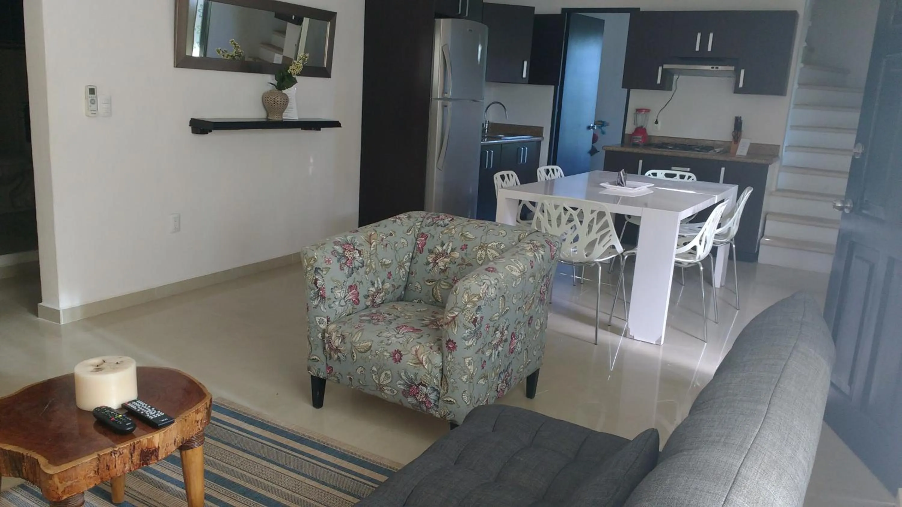 Kitchen or kitchenette in Villas Akalan