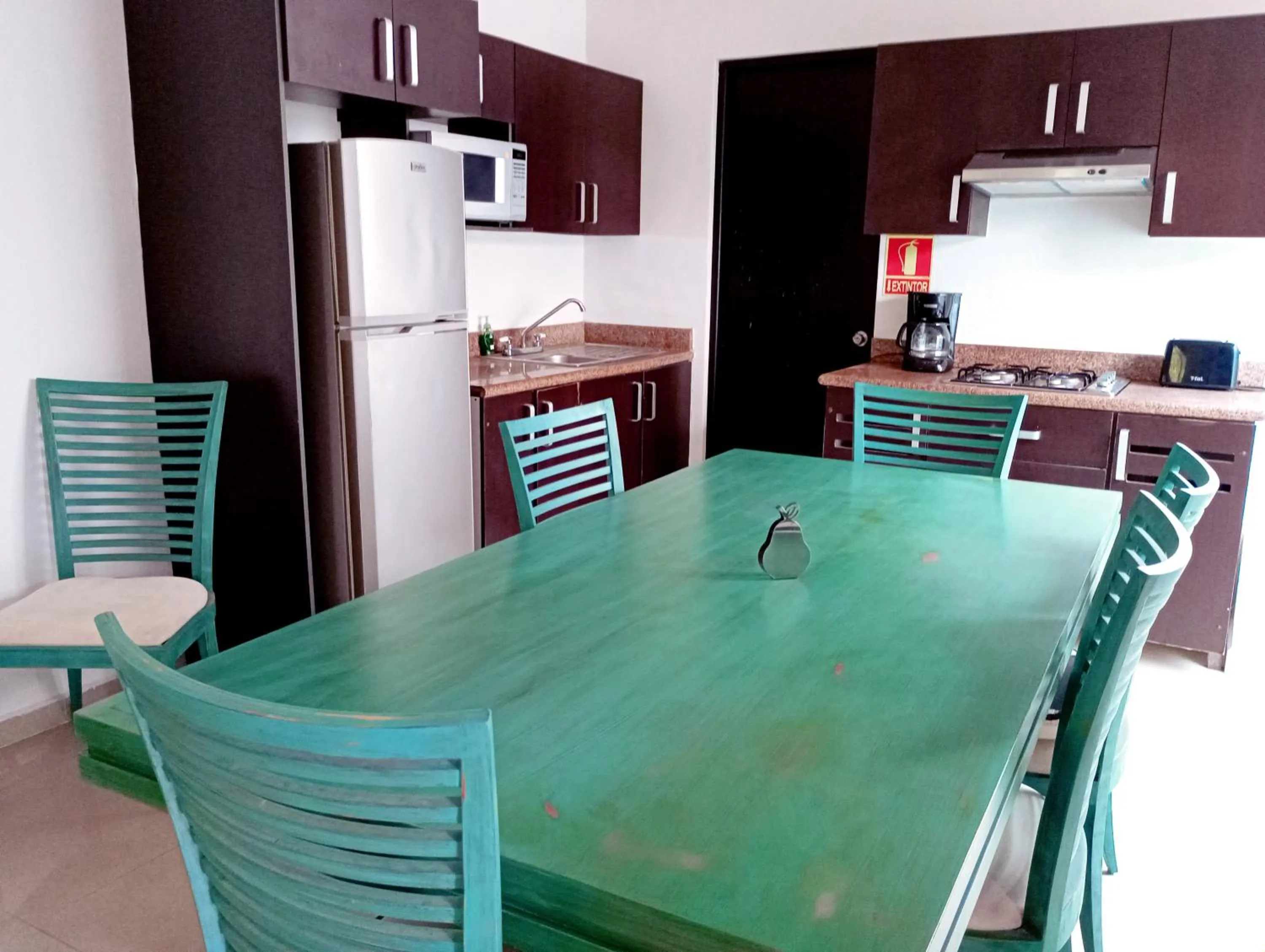 Dining area in Villas Akalan