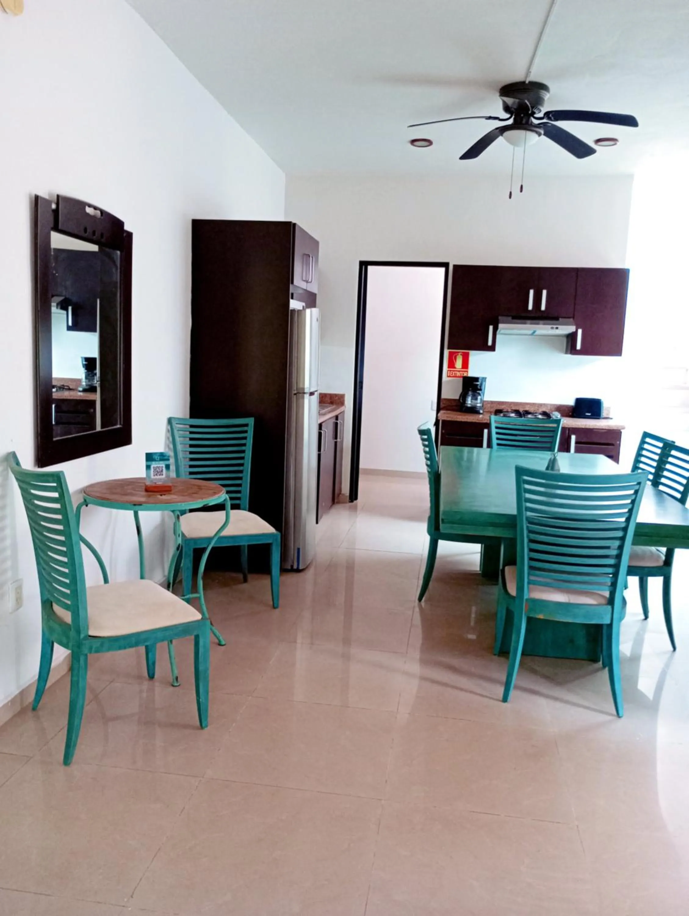 Dining area in Villas Akalan