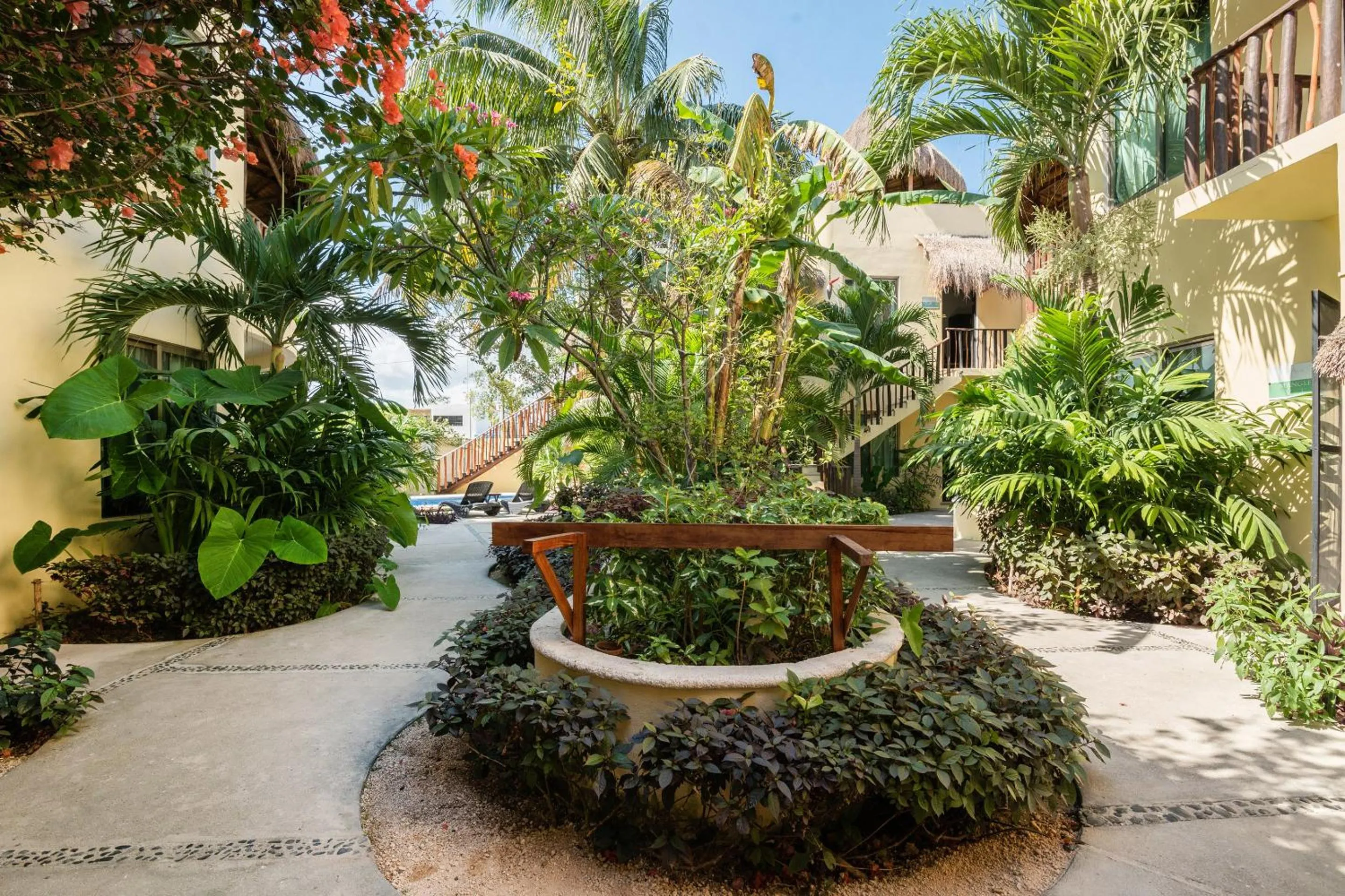 Patio in Villas Akalan