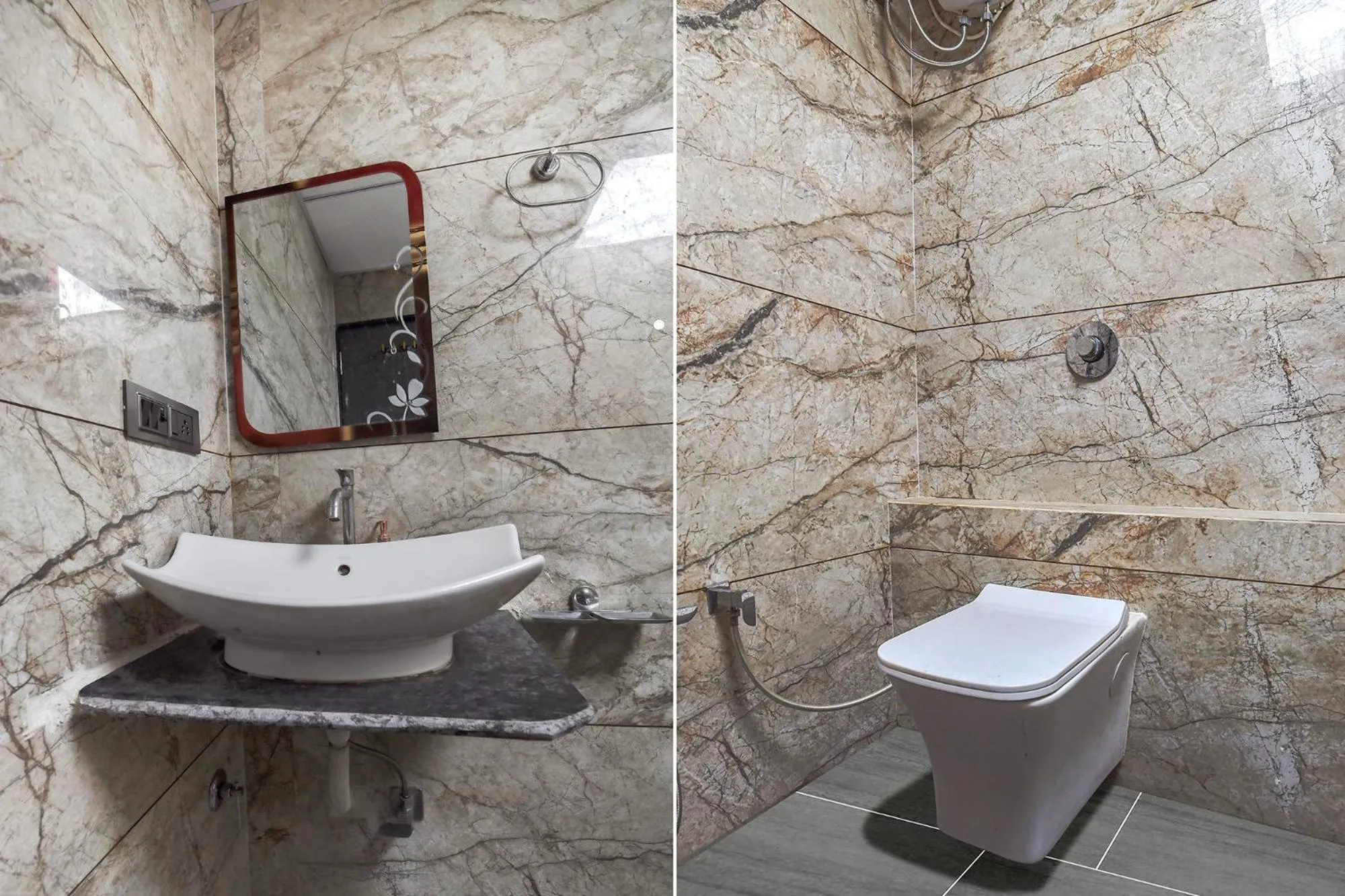 Toilet in FabHotel Max Inn - Inside Himalaya Square