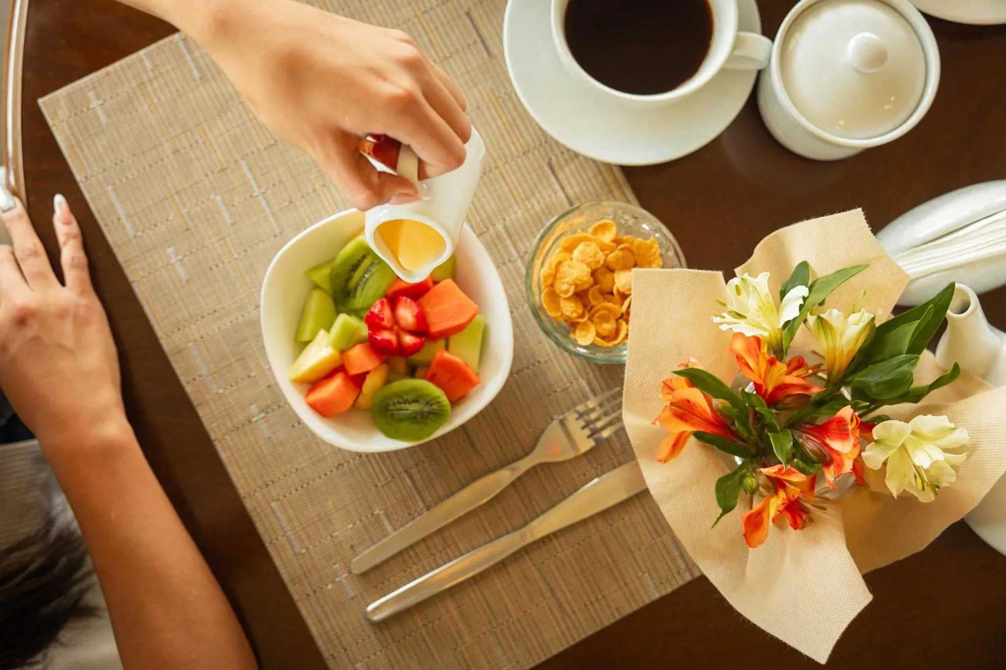 Food and drinks in Hotel D'Carlo Class
