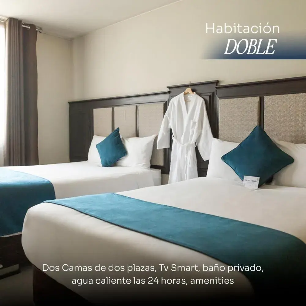 Double Room with Two Double Beds in Hotel D'Carlo Class Double Room with Two Double Beds in Hotel D'Carlo Class