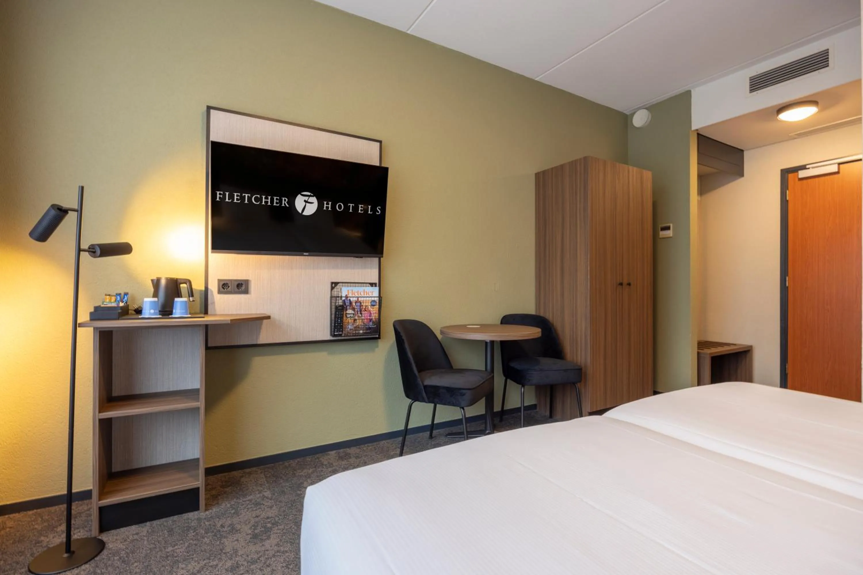 TV and multimedia, Bed in Fletcher Hotel Apeldoorn