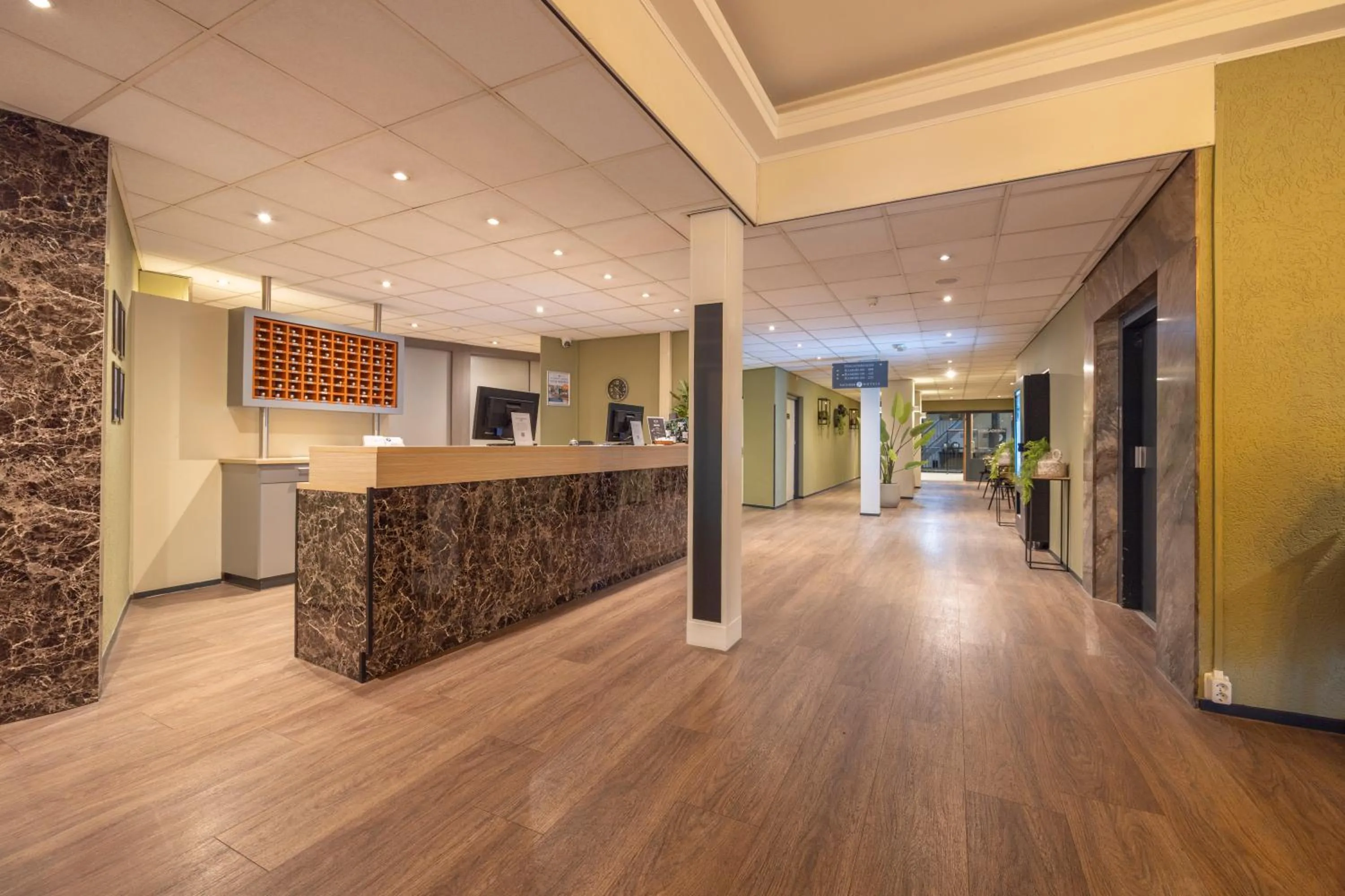 Lobby or reception in Fletcher Hotel Apeldoorn