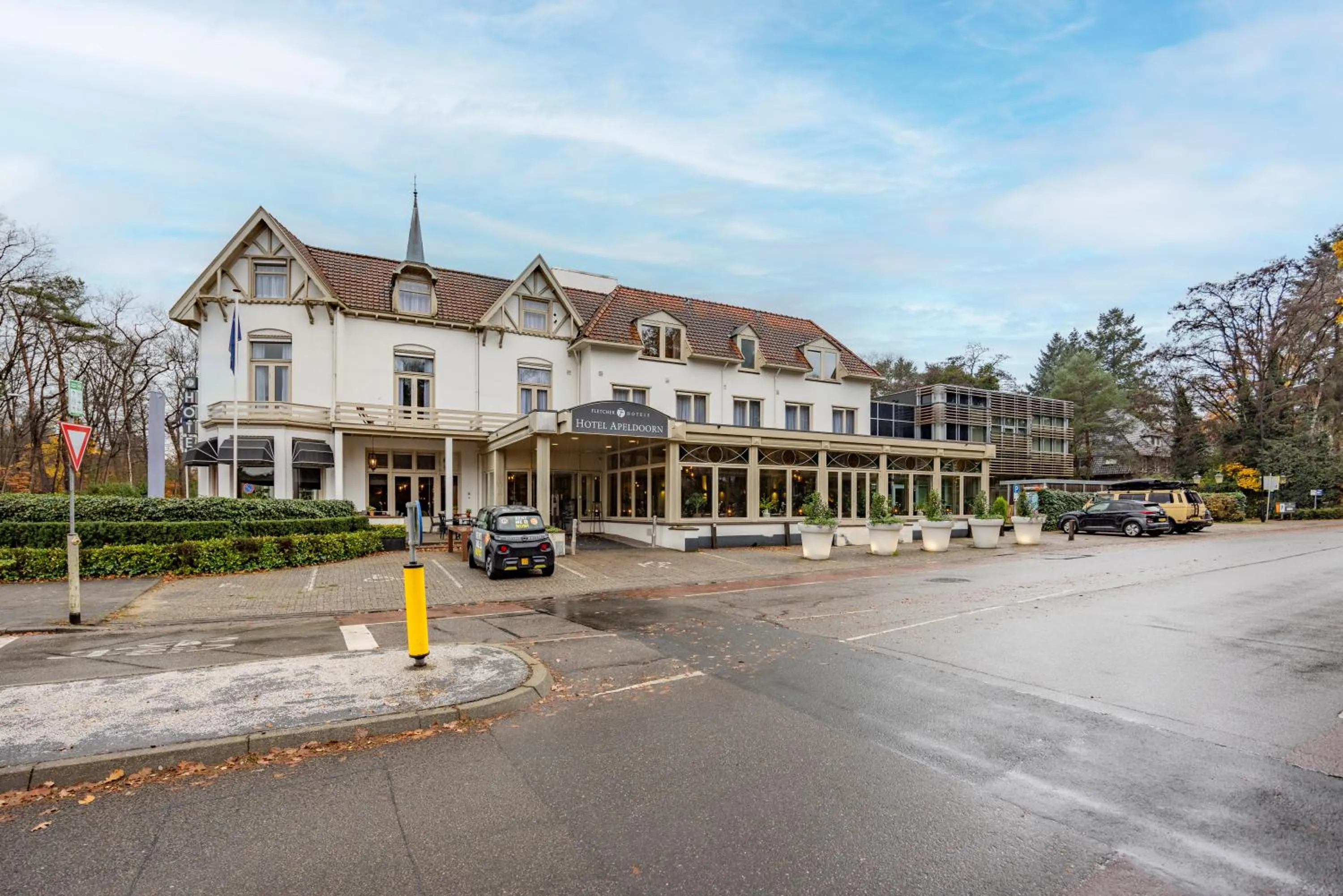 Property building in Fletcher Hotel Apeldoorn