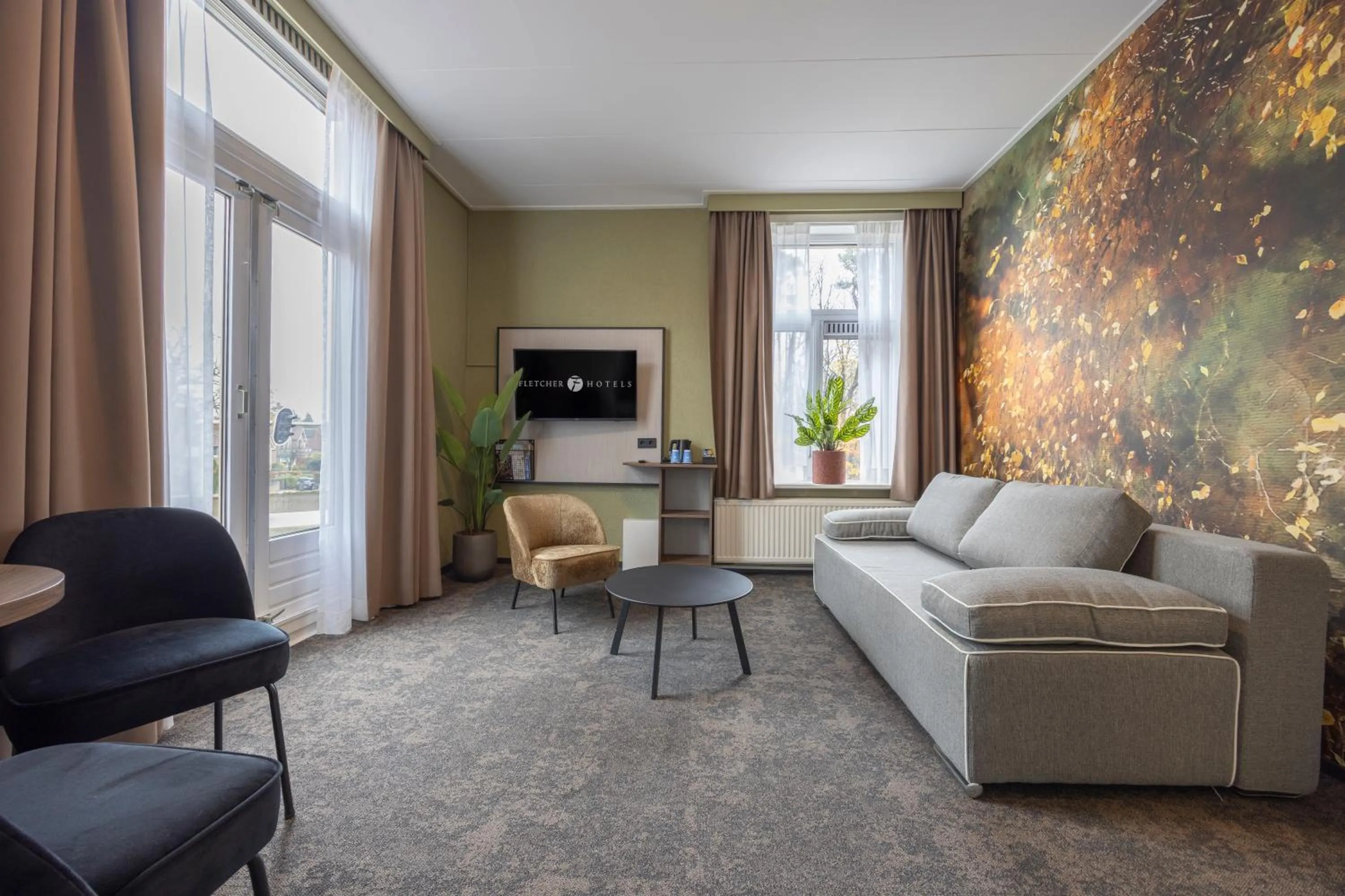 Seating area in Fletcher Hotel Apeldoorn