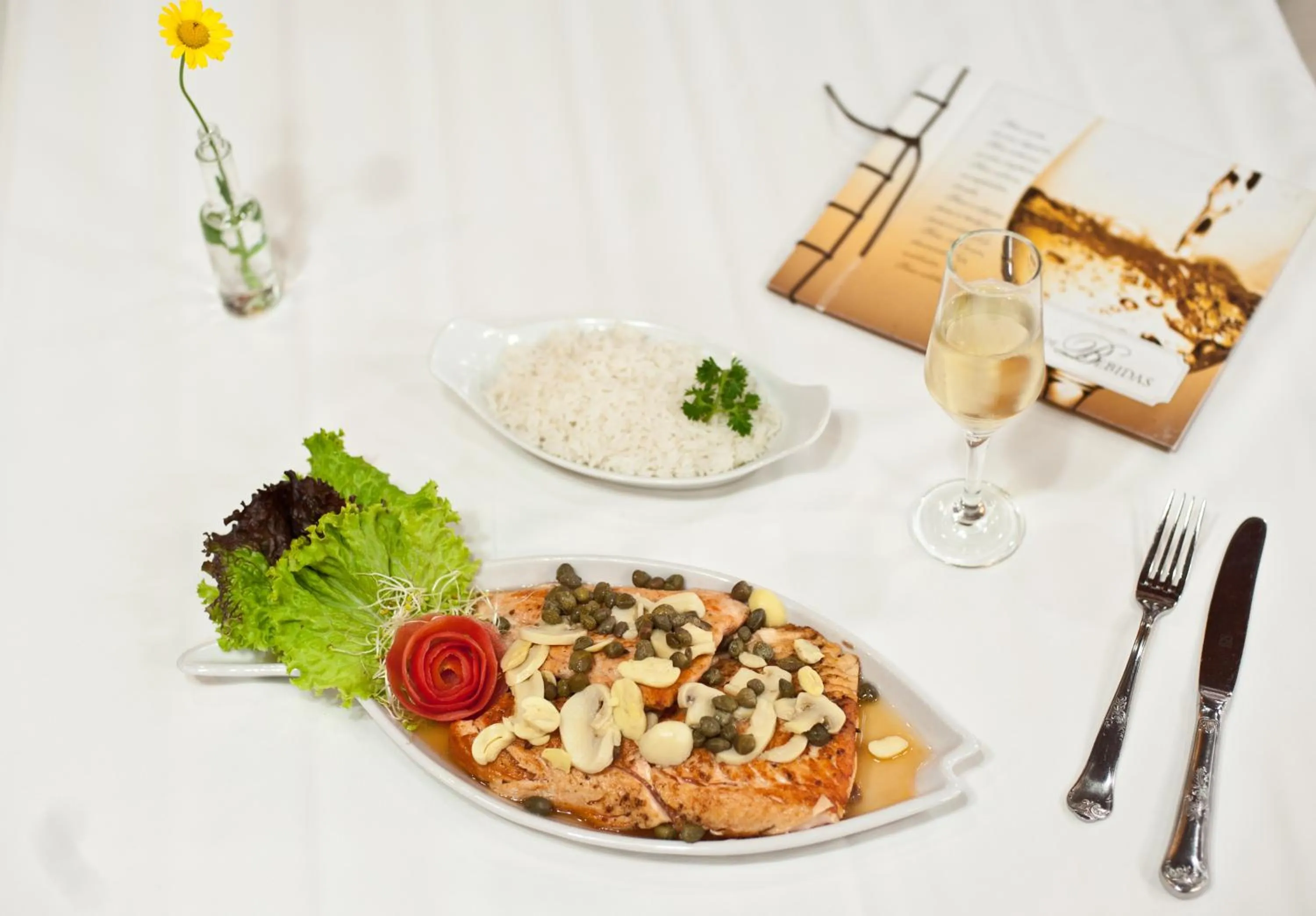 Restaurant/places to eat in Germanias Blumen Hotel