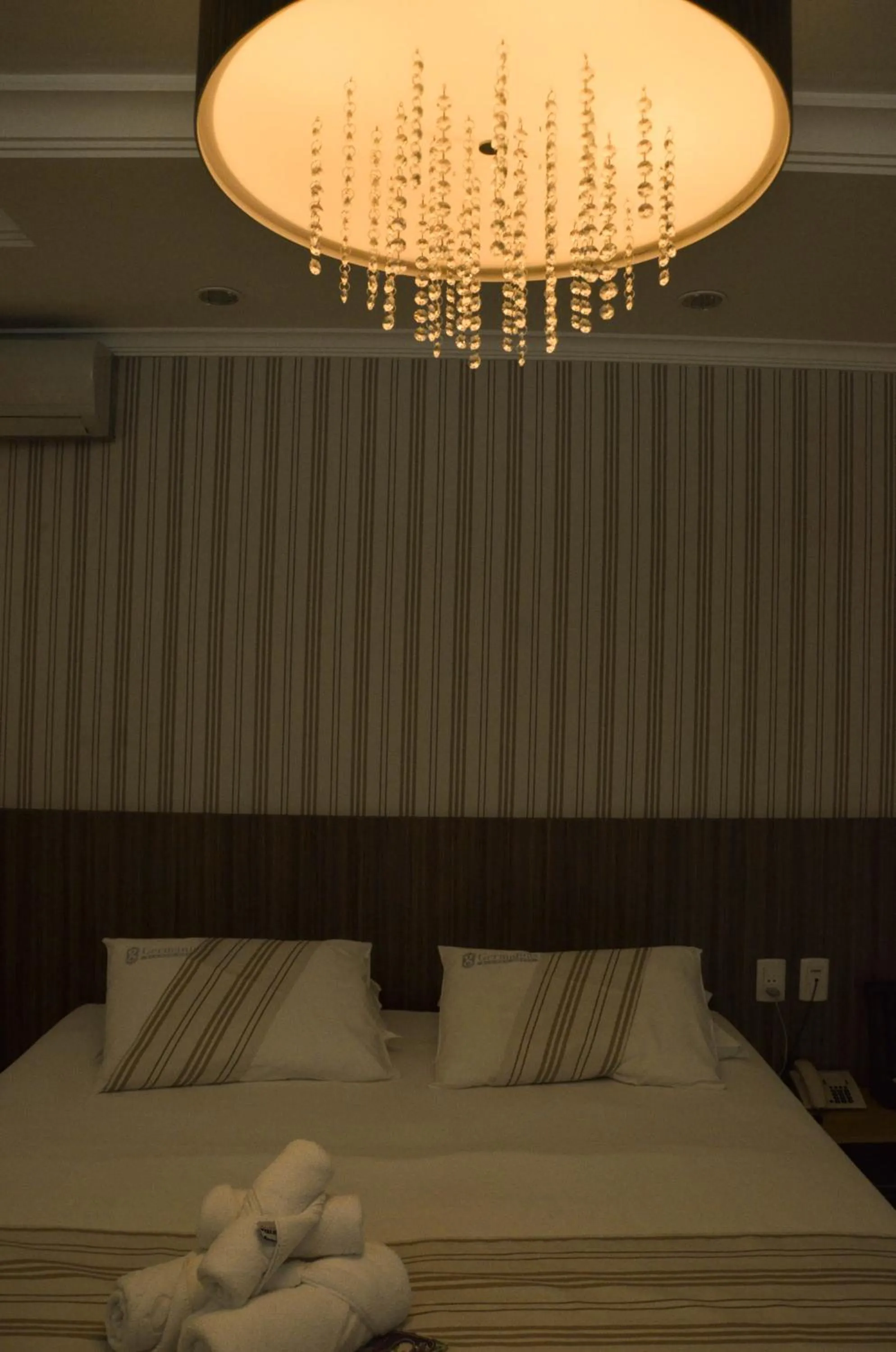 Decorative detail, Bed in Germanias Blumen Hotel