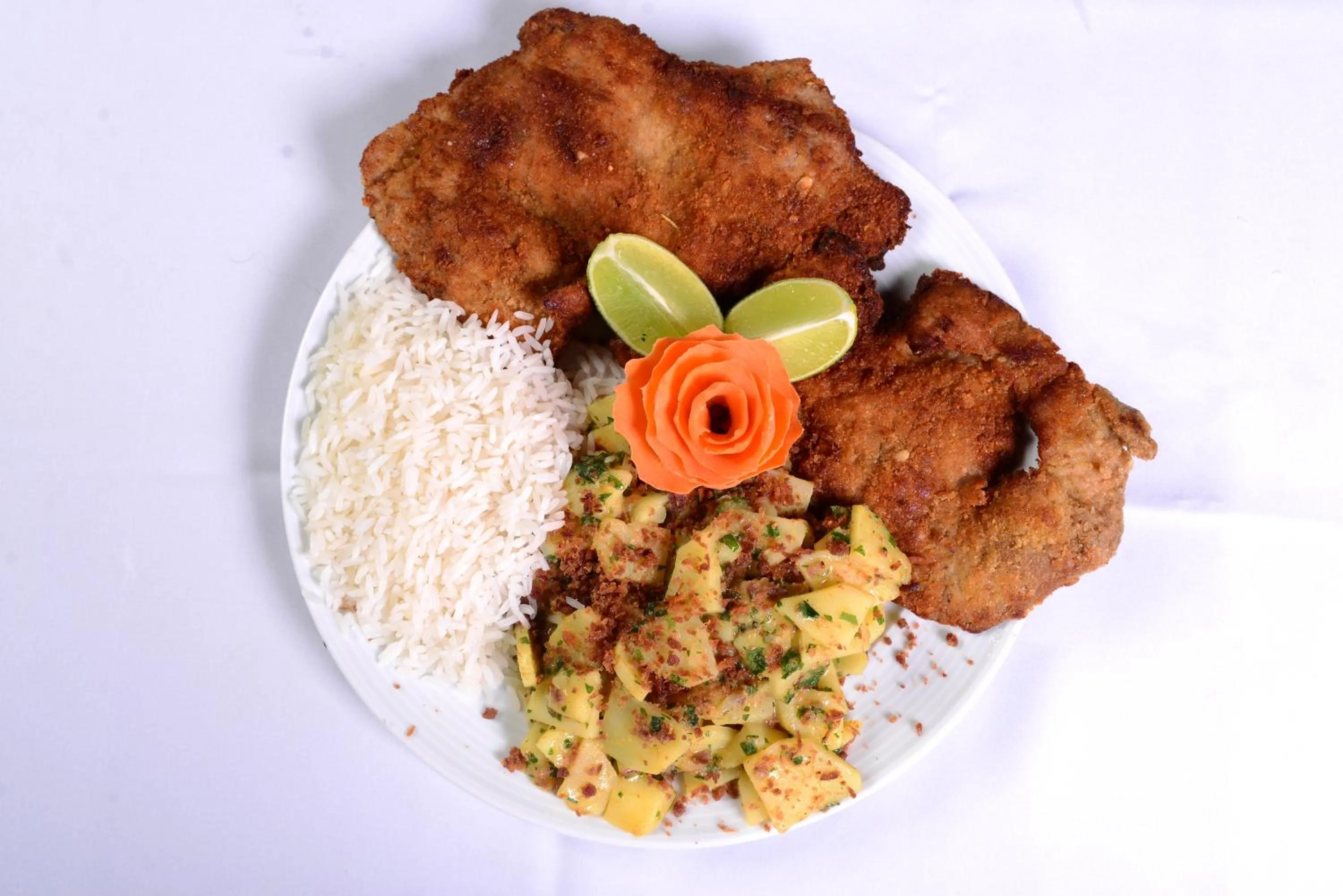 Dinner in Germanias Blumen Hotel