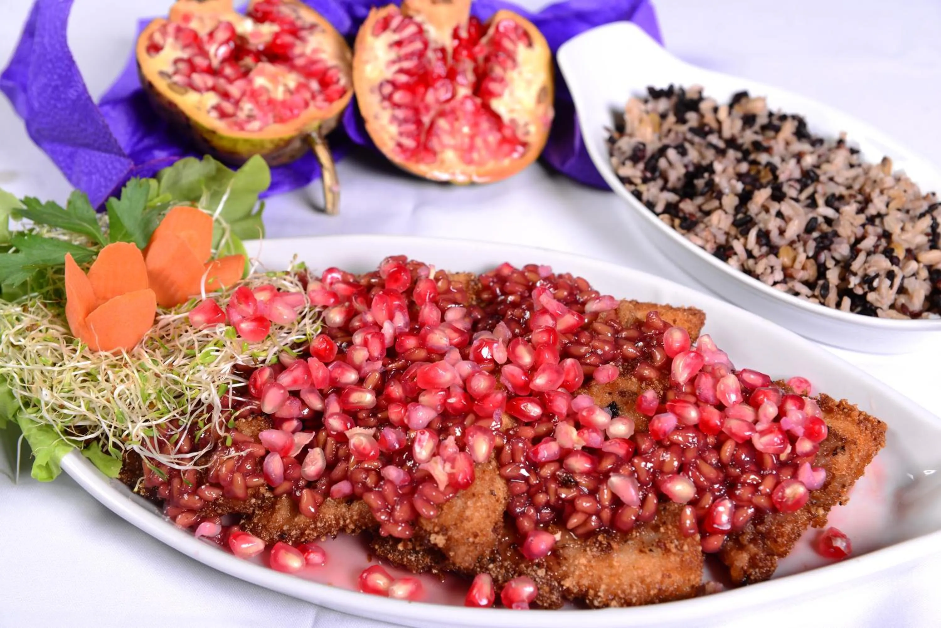 Dinner in Germanias Blumen Hotel