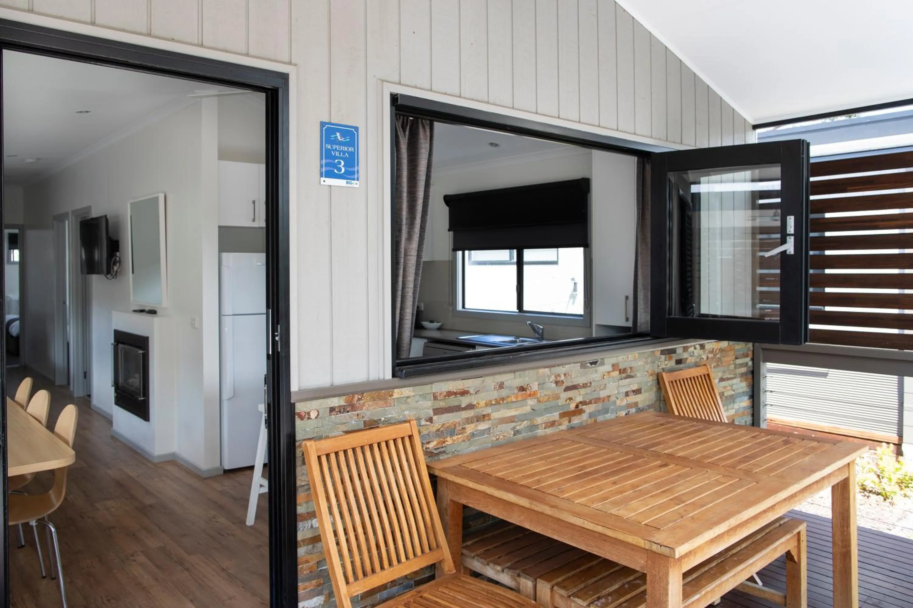 Patio in BIG4 Ingenia Holidays Inverloch