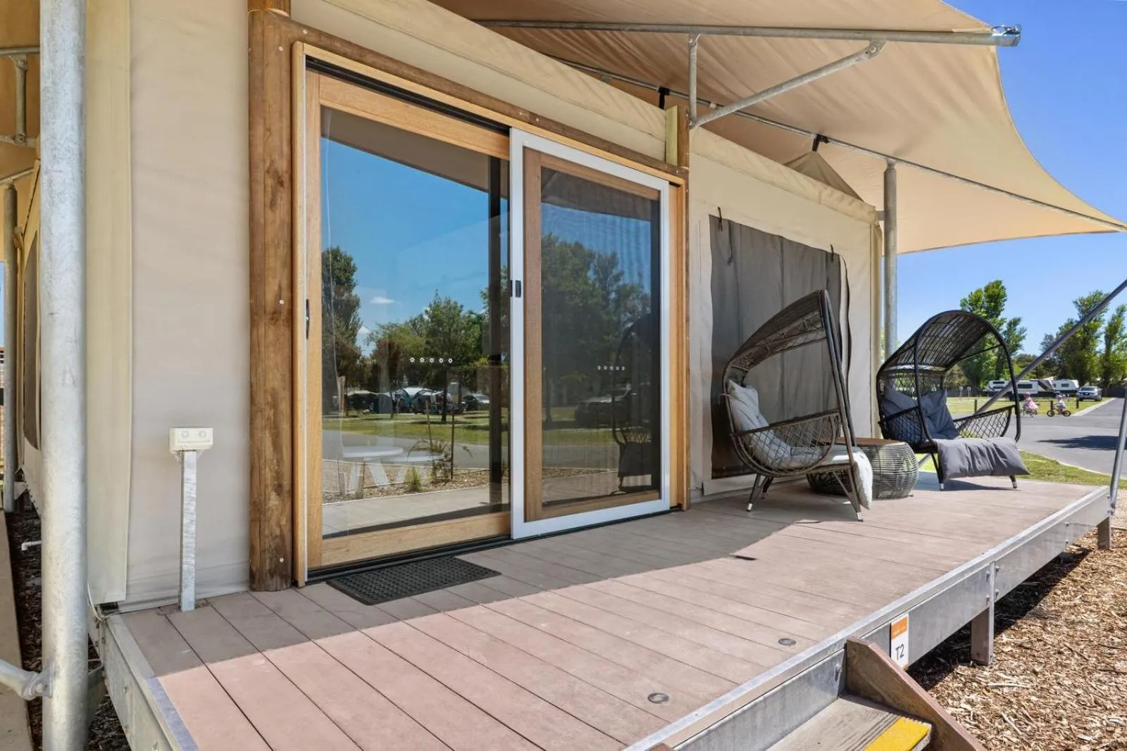 Patio in BIG4 Ingenia Holidays Inverloch