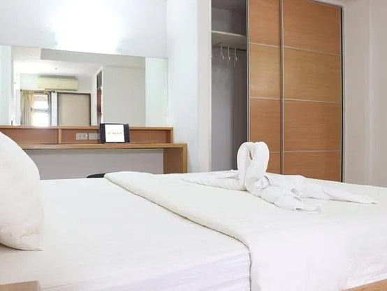 Bed in Rangsit Apartment II