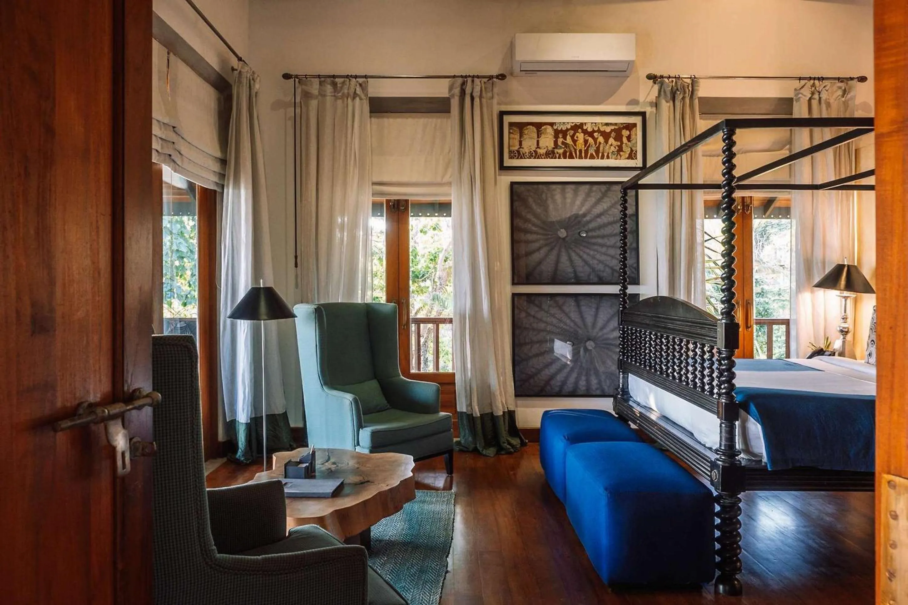 Bed in Eraeliya Villas & Gardens