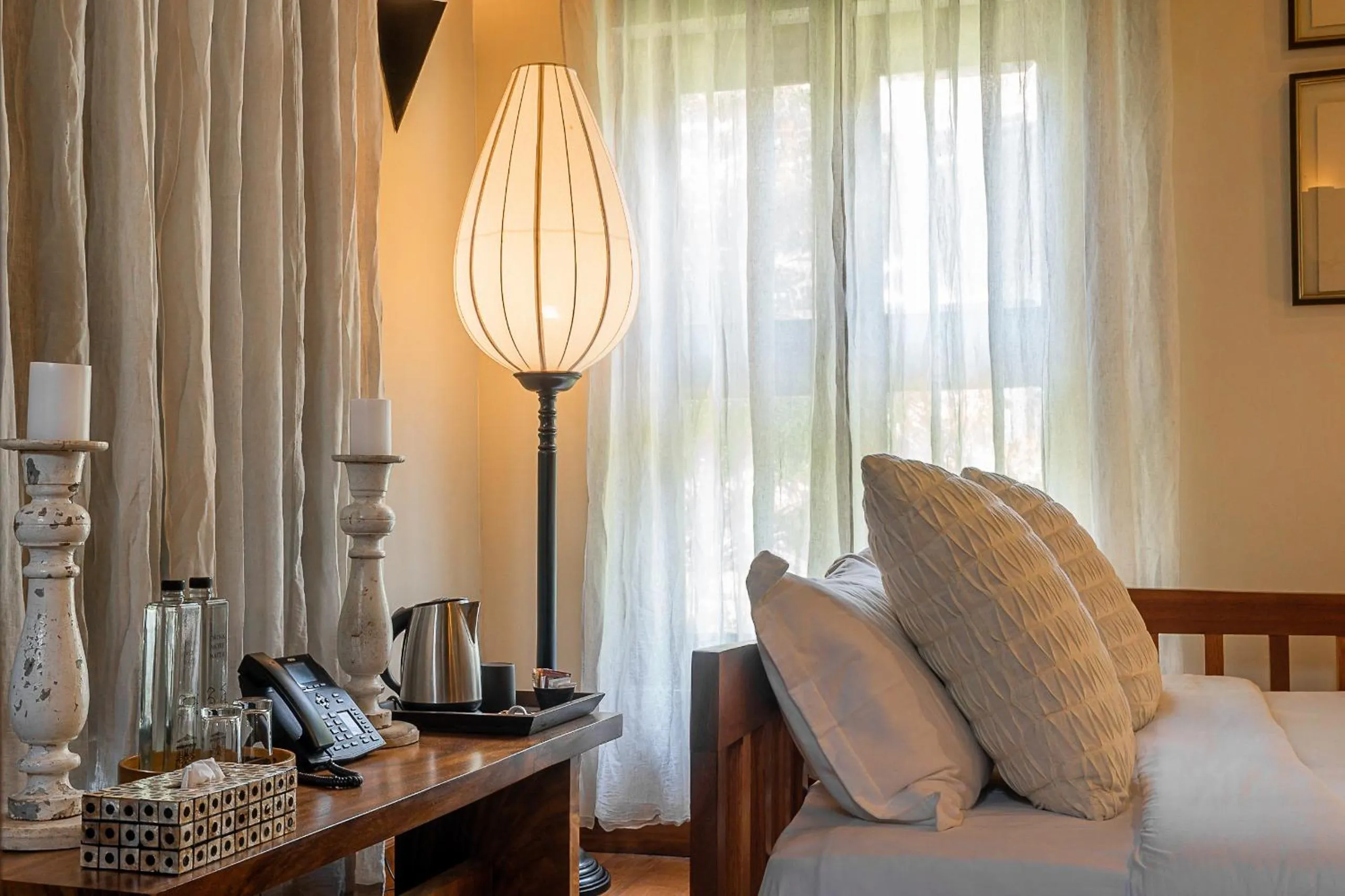 Bed in Eraeliya Villas & Gardens