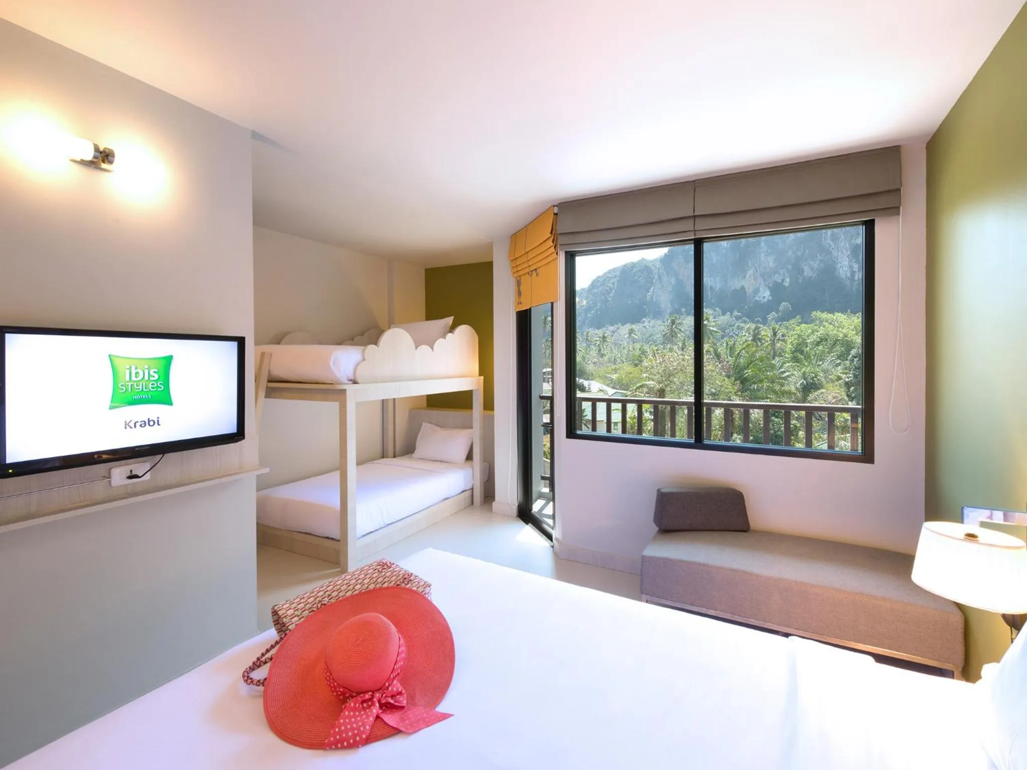 Bedroom, Bed in ibis Styles Krabi Ao Nang
