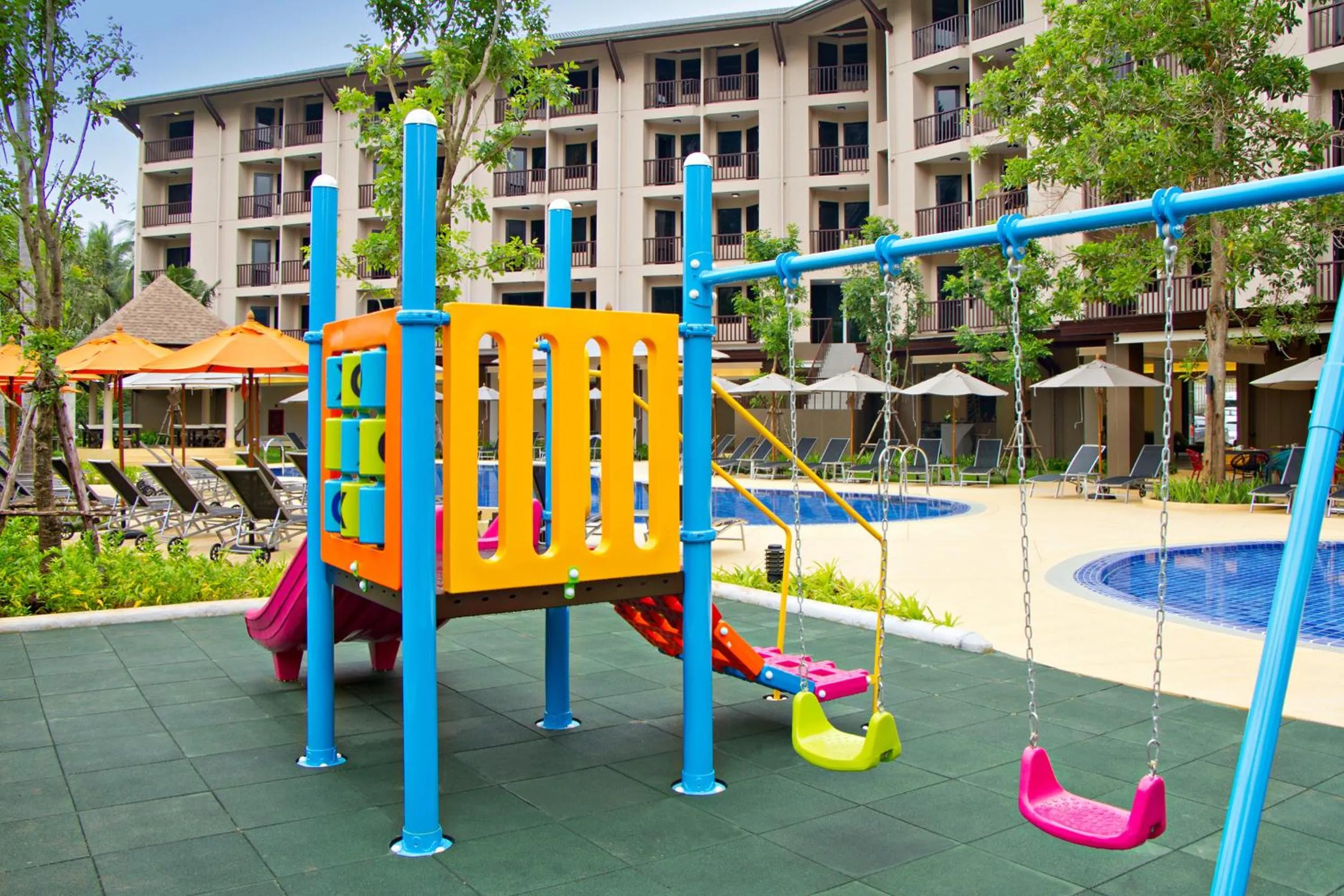 Children play ground in ibis Styles Krabi Ao Nang