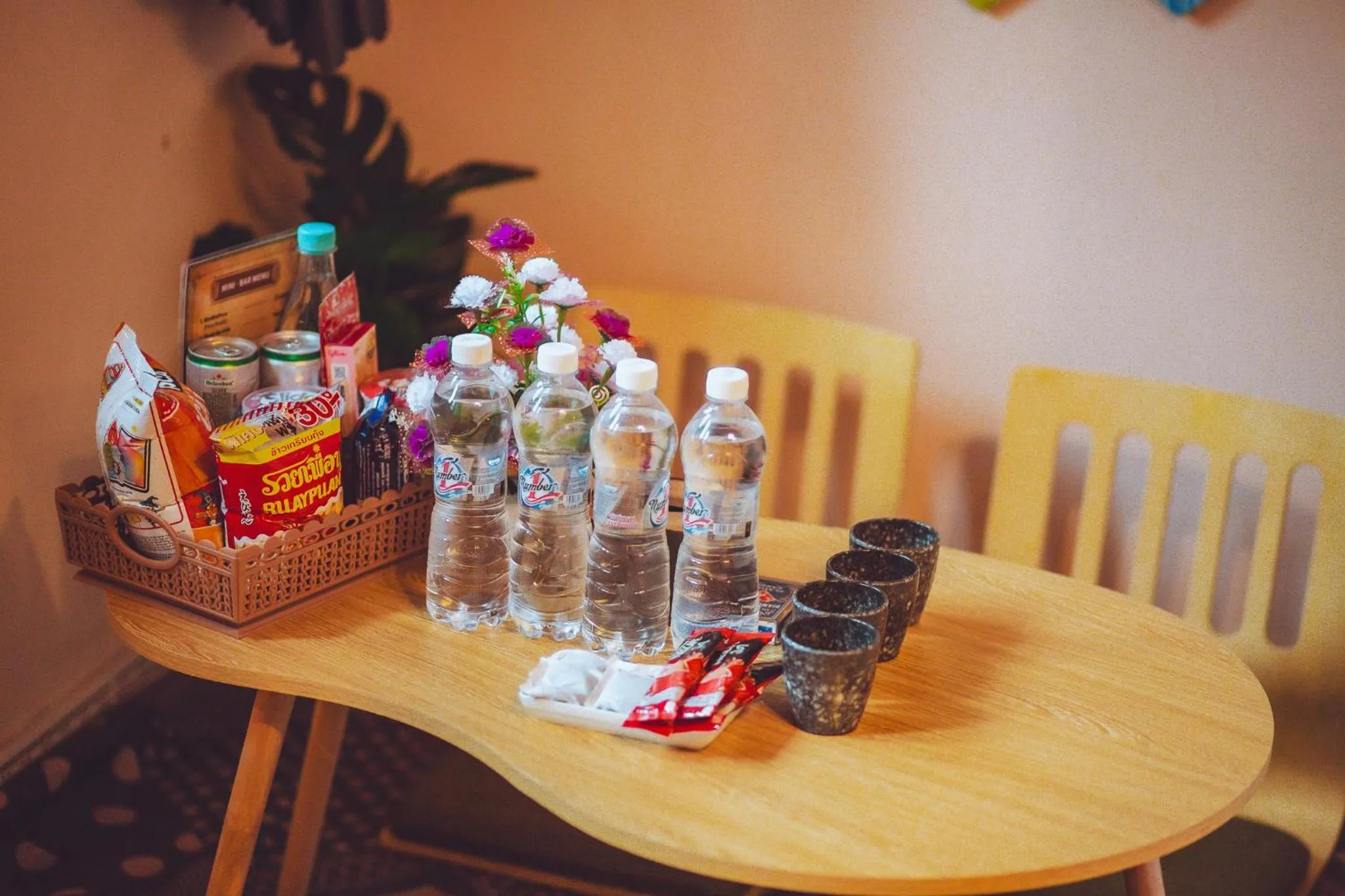 Food and drinks in De Vivre Homestay Măng Đen