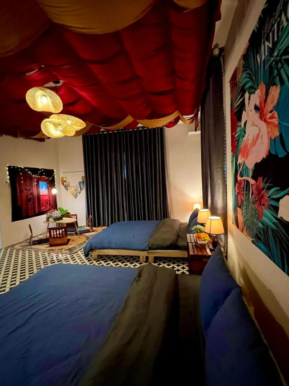 Photo of the whole room, Bed in De Vivre Homestay Măng Đen