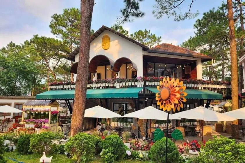 Property building in De Vivre Homestay Măng Đen