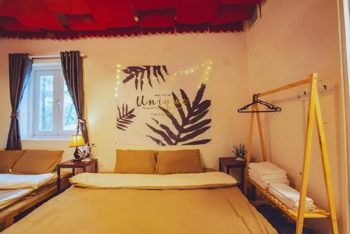 Photo of the whole room, Bed in De Vivre Homestay Măng Đen