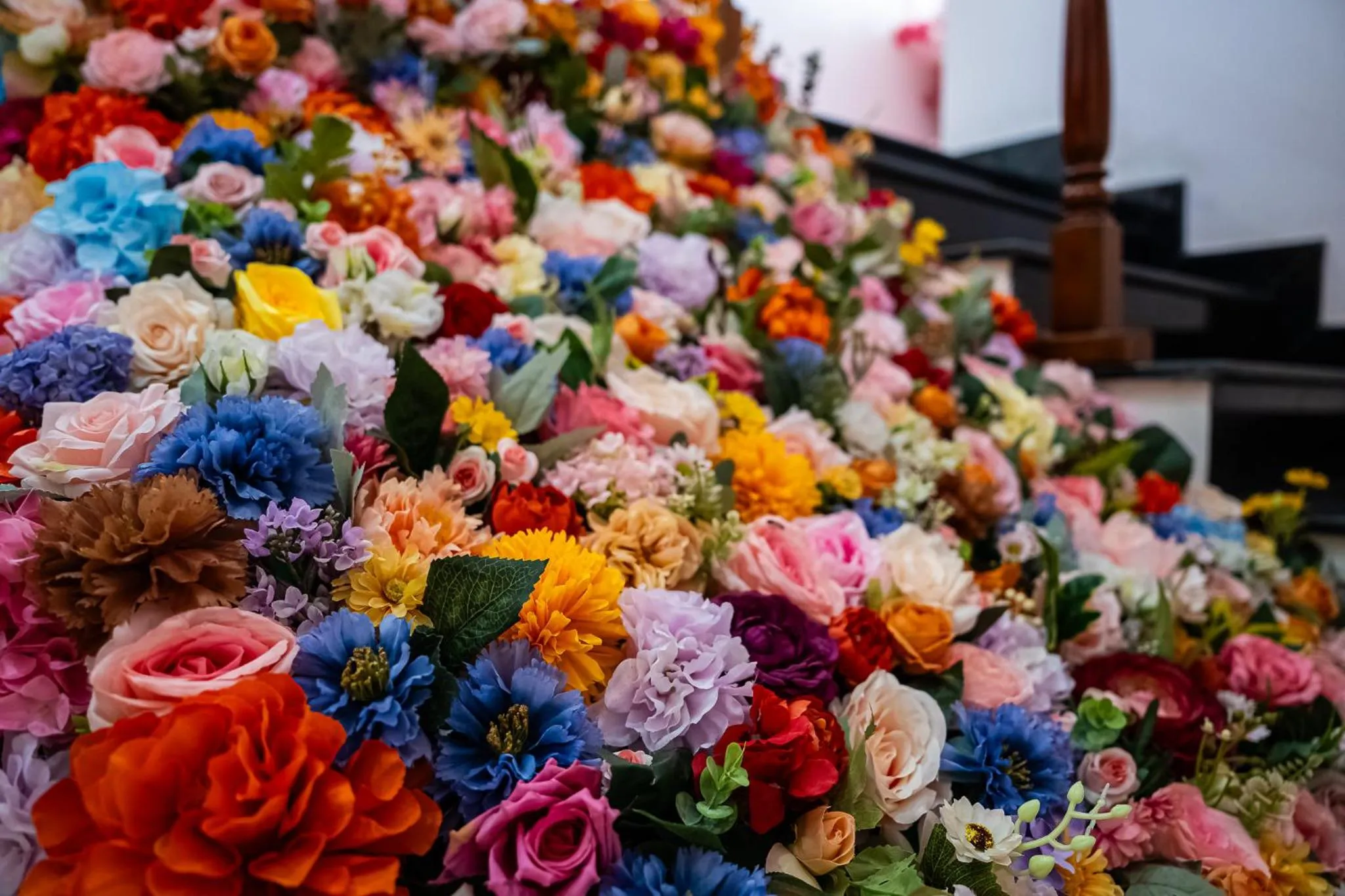 Decorative detail in De Vivre Homestay Măng Đen