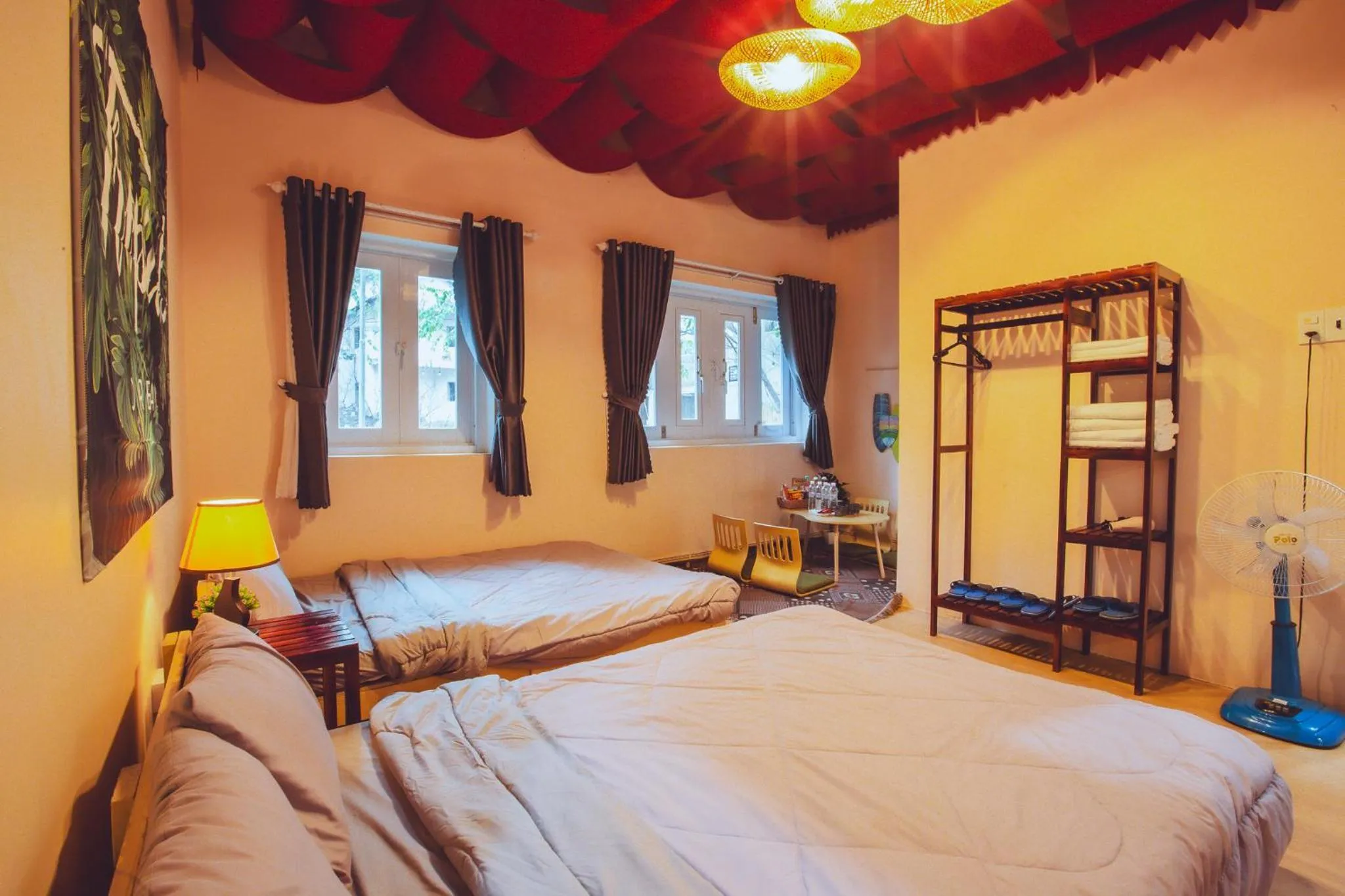 Photo of the whole room, Bed in De Vivre Homestay Măng Đen