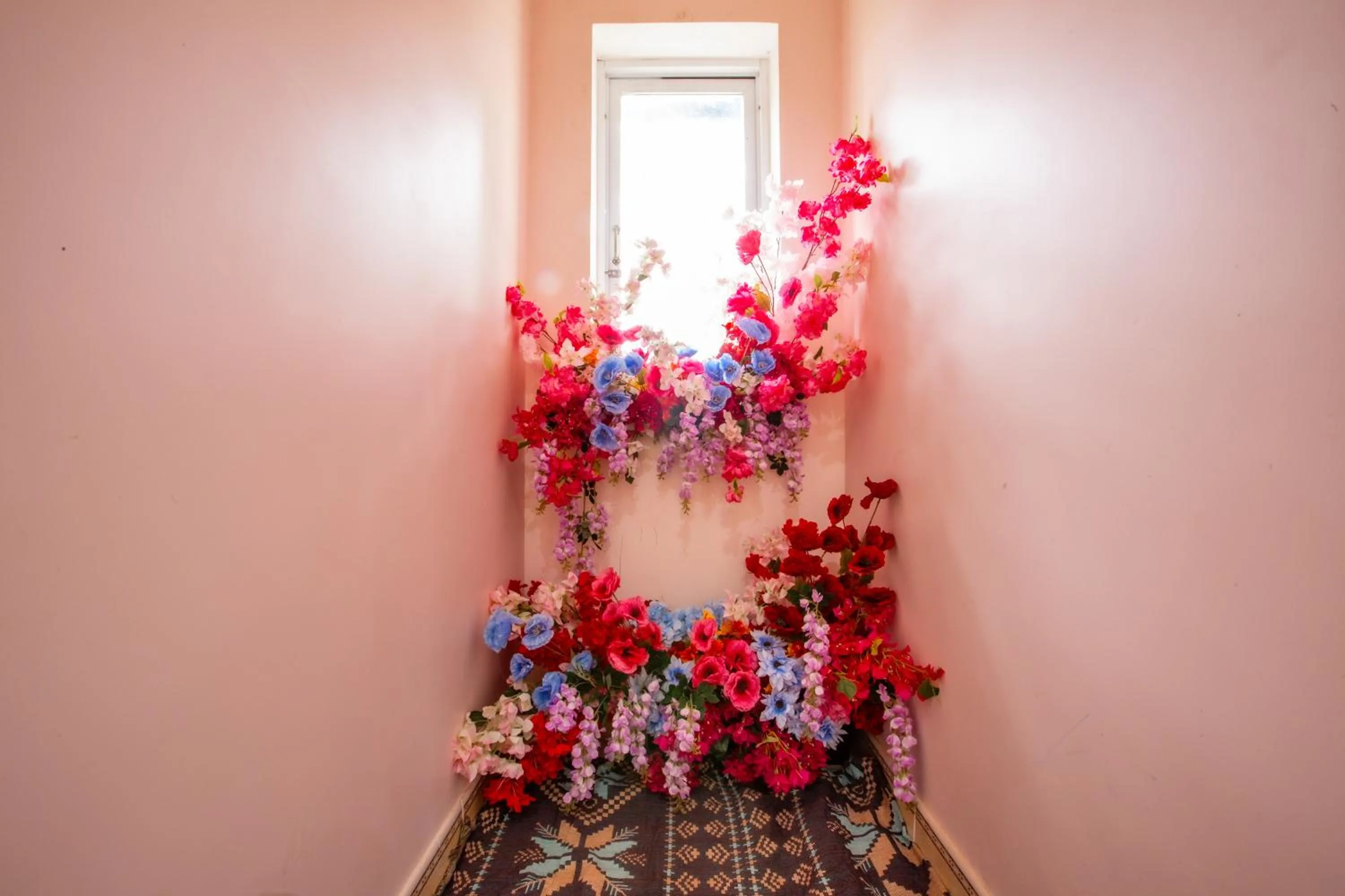 Decorative detail in De Vivre Homestay Măng Đen