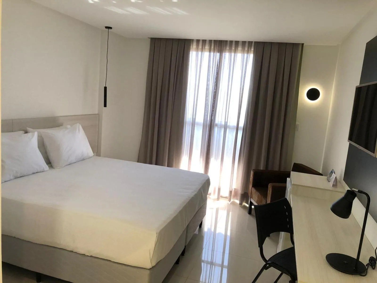 Bed in Nobile Hotel Araripina