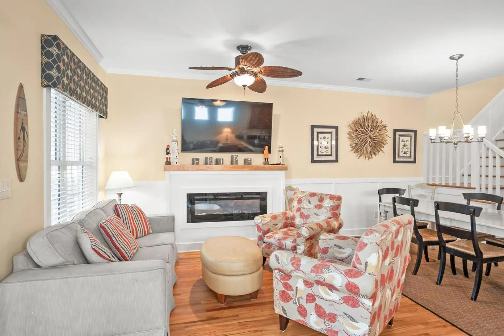 Living room in 694 Bonito Rd-Sandy Palms