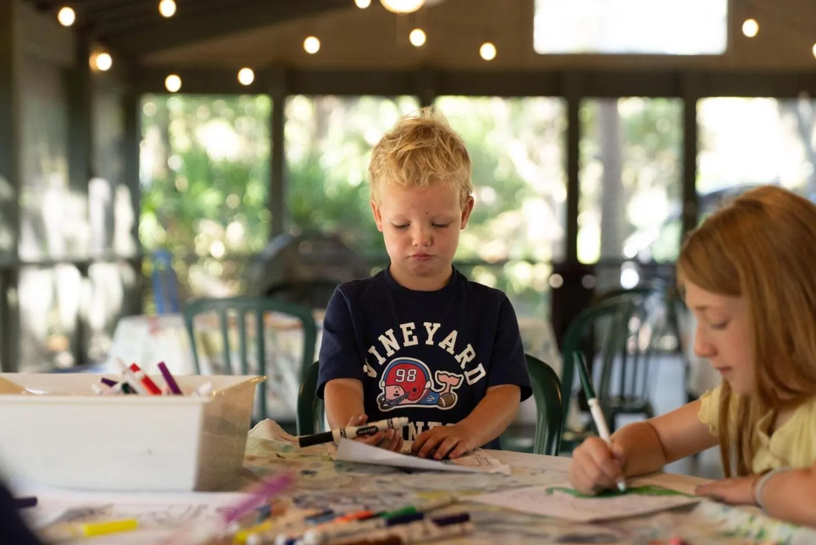 Dining area in 694 Bonito Rd-Sandy Palms
