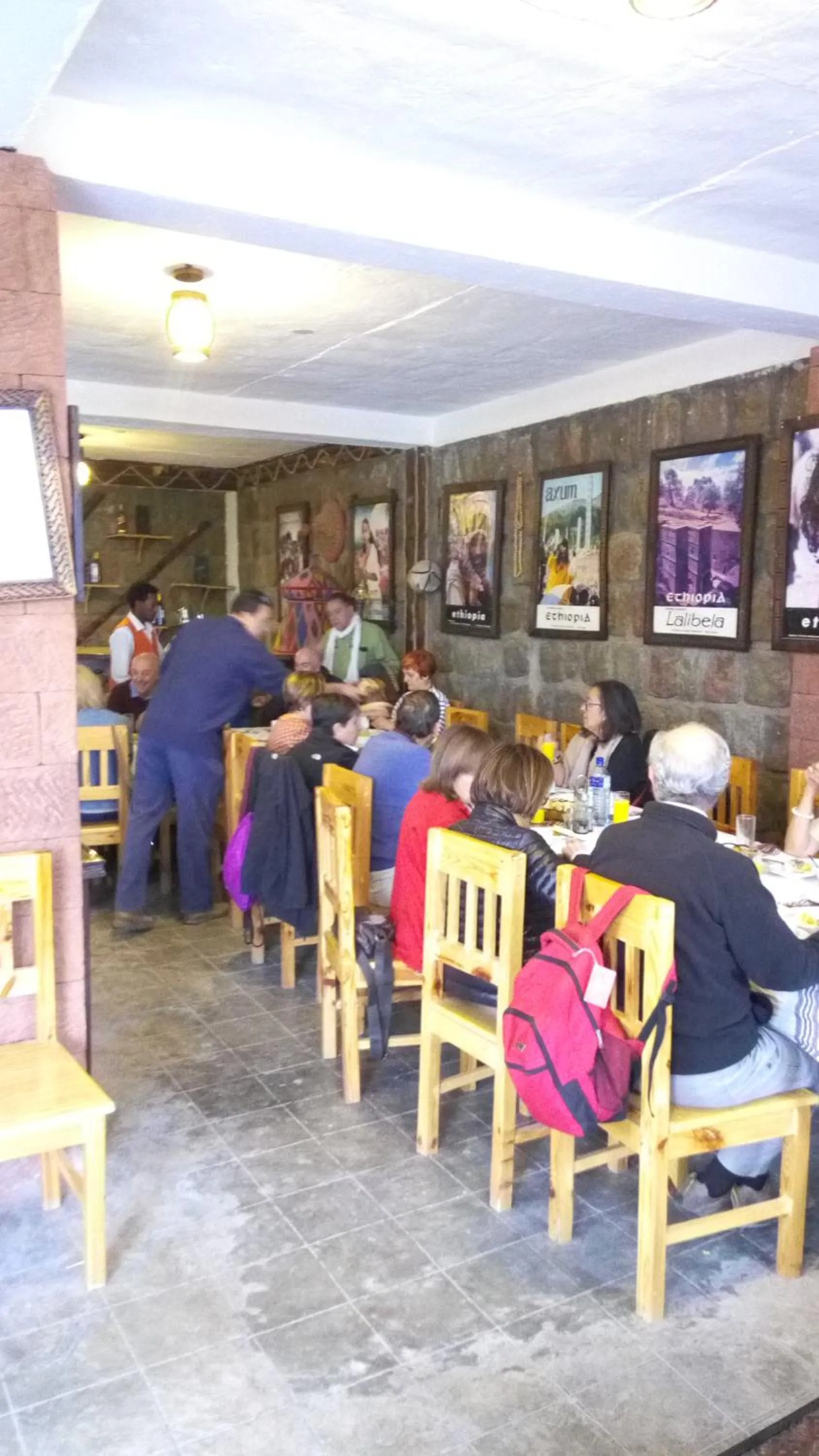 Restaurant/places to eat in Zan-Seyoum Hotel - Lalibela