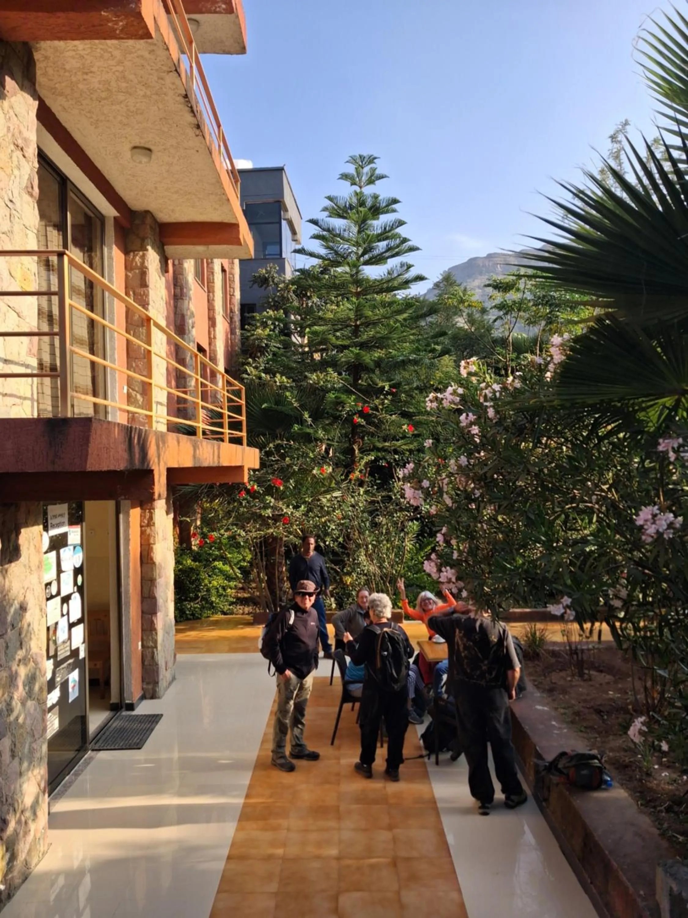 Property building in Zan-Seyoum Hotel - Lalibela