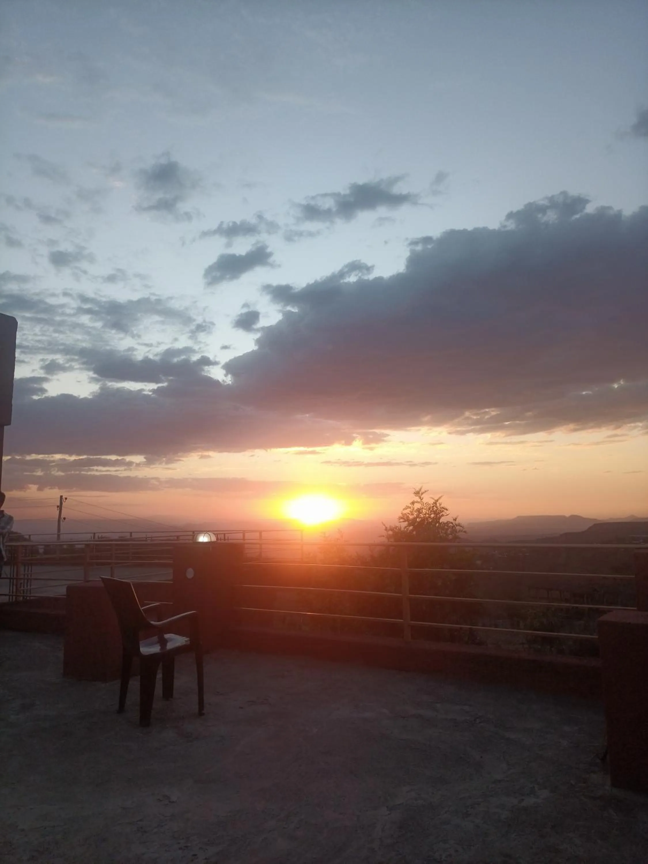 Natural landscape in Zan-Seyoum Hotel - Lalibela