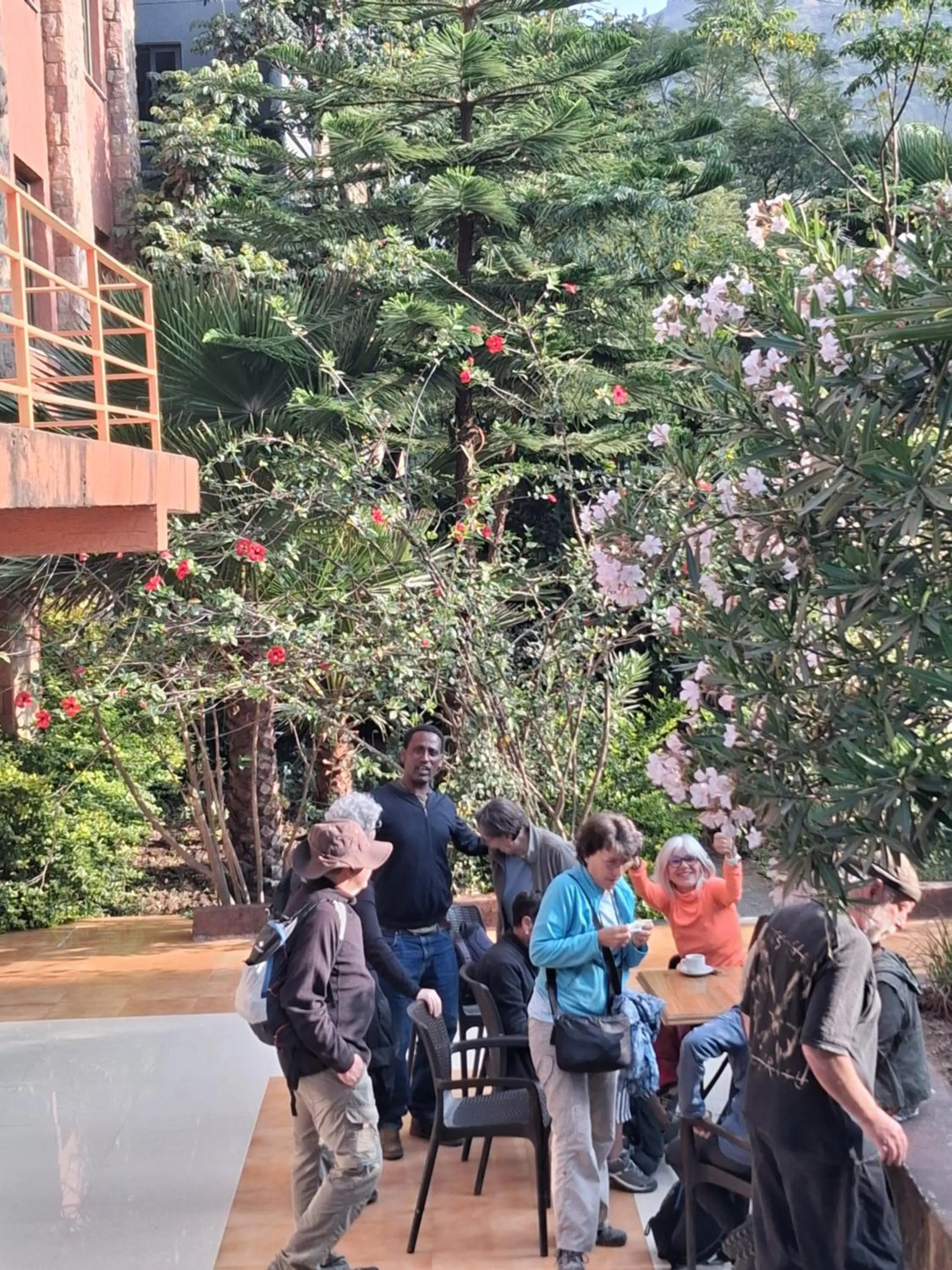 Day in Zan-Seyoum Hotel - Lalibela