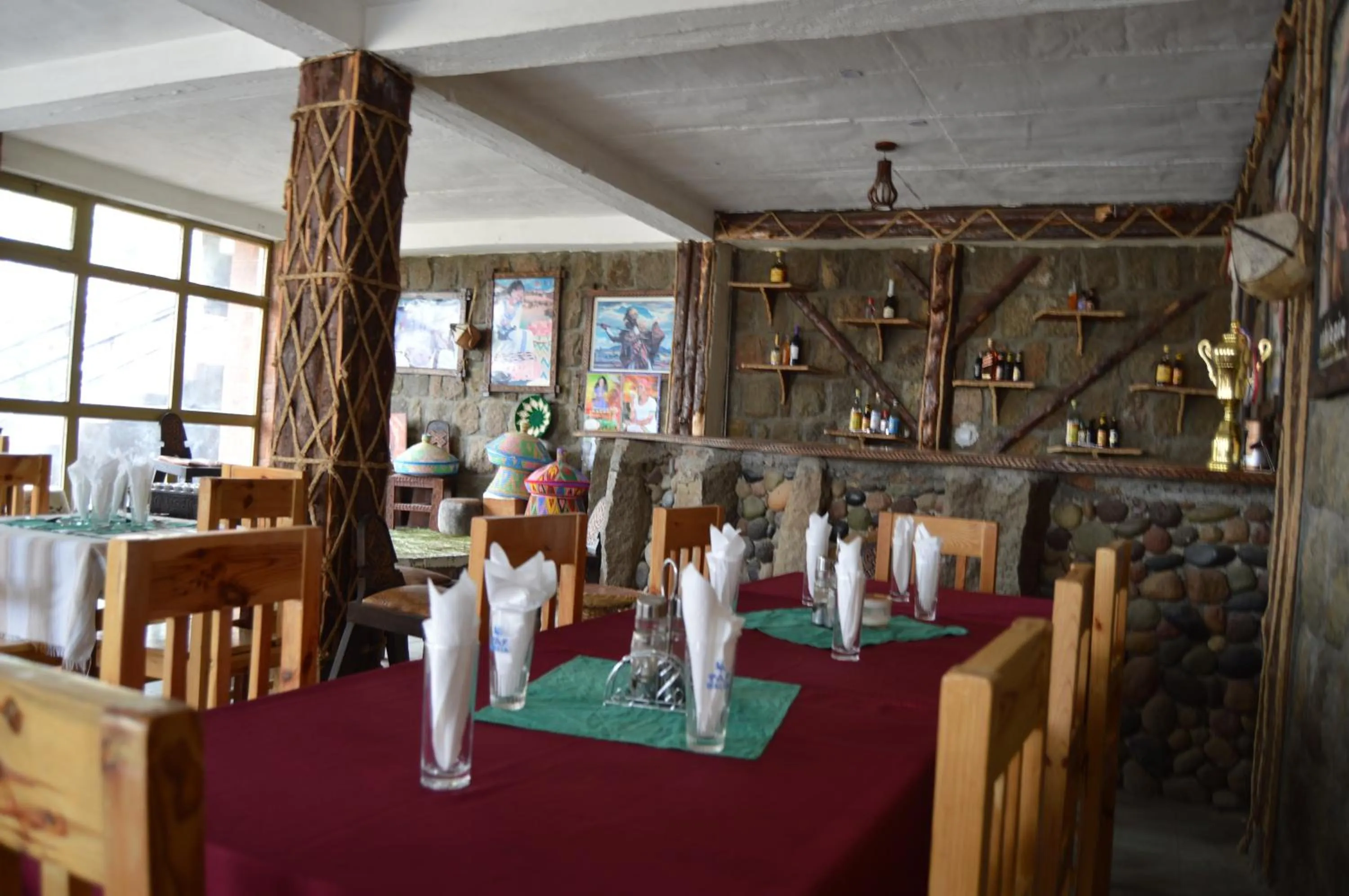 Restaurant/places to eat in Zan-Seyoum Hotel - Lalibela